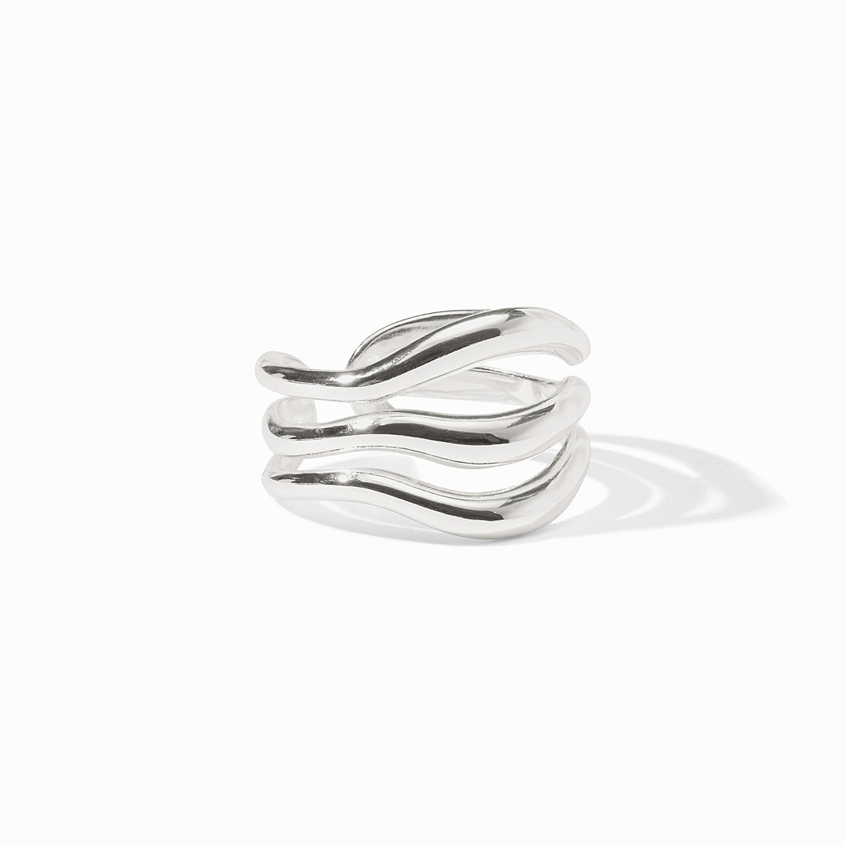 Julie Vos - Wave Ring, Silver