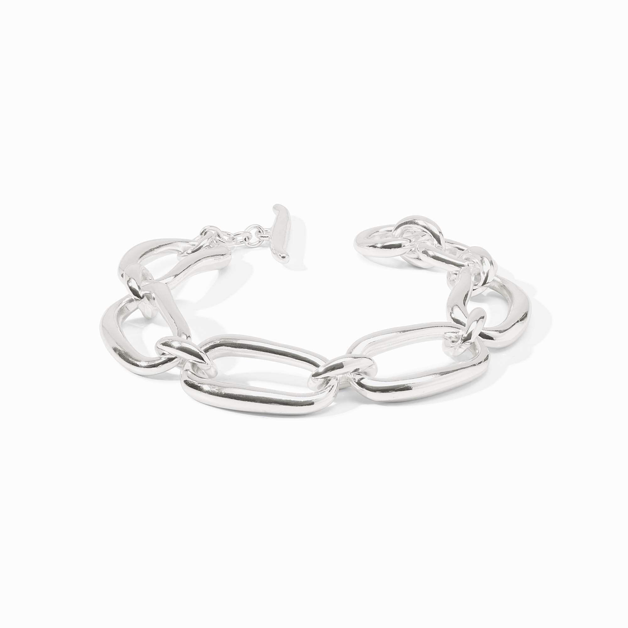 Wave Link Silver Bracelet | Julie Vos