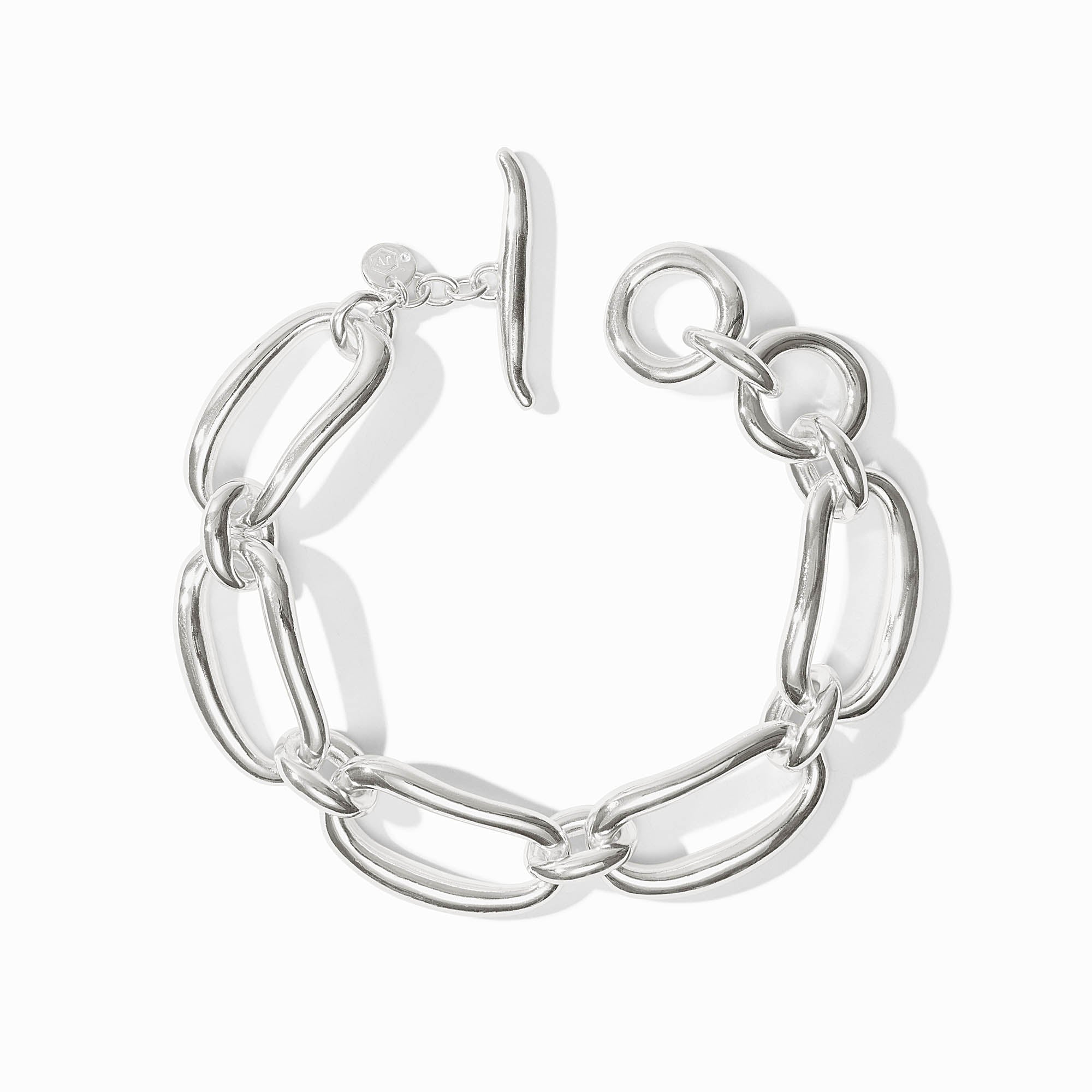 Wave Link Silver Bracelet | Julie Vos