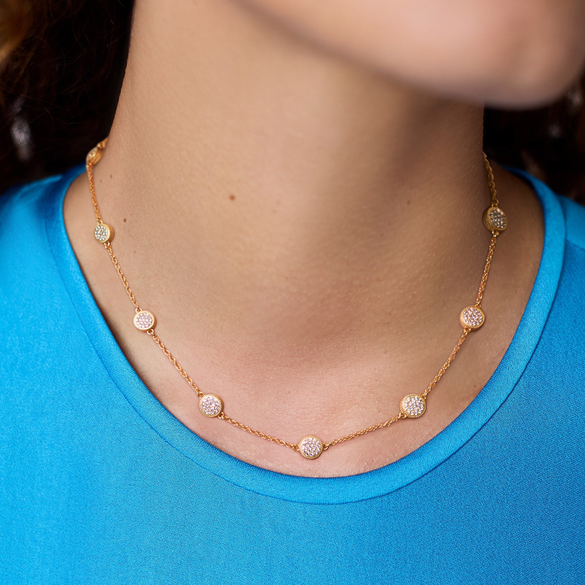 Windsor Delicate Station Necklace | Julie Vos