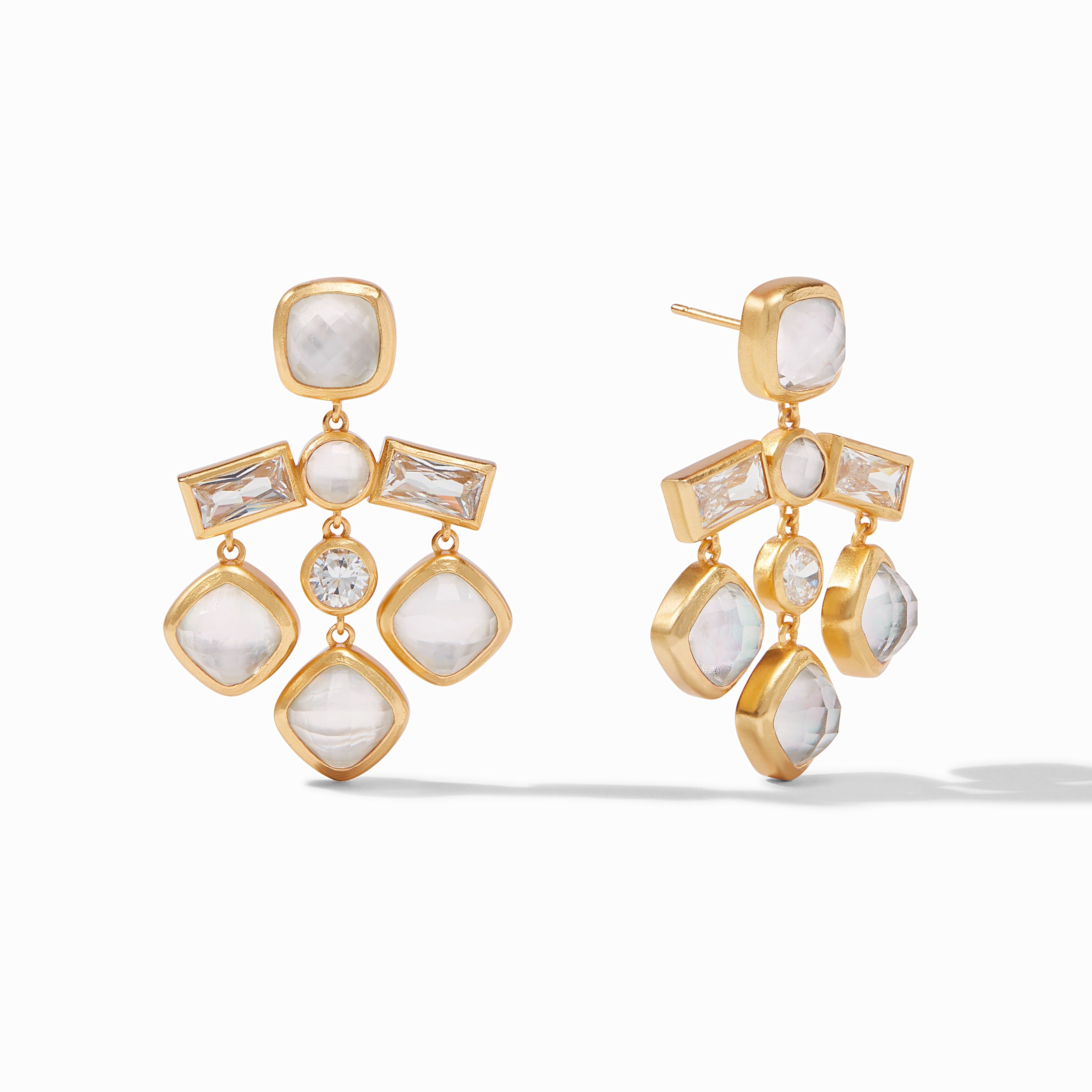 Colorful discount chandelier earrings