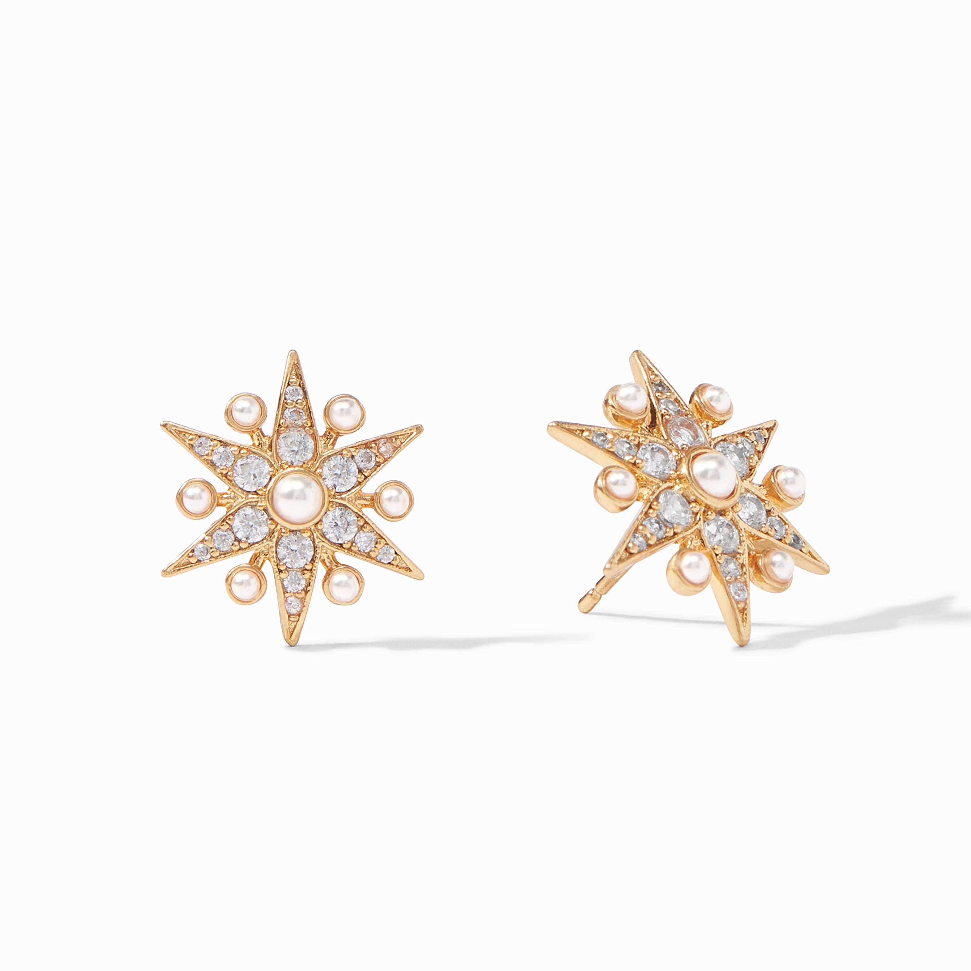 Celeste Star Stud Earrings Julie Vos