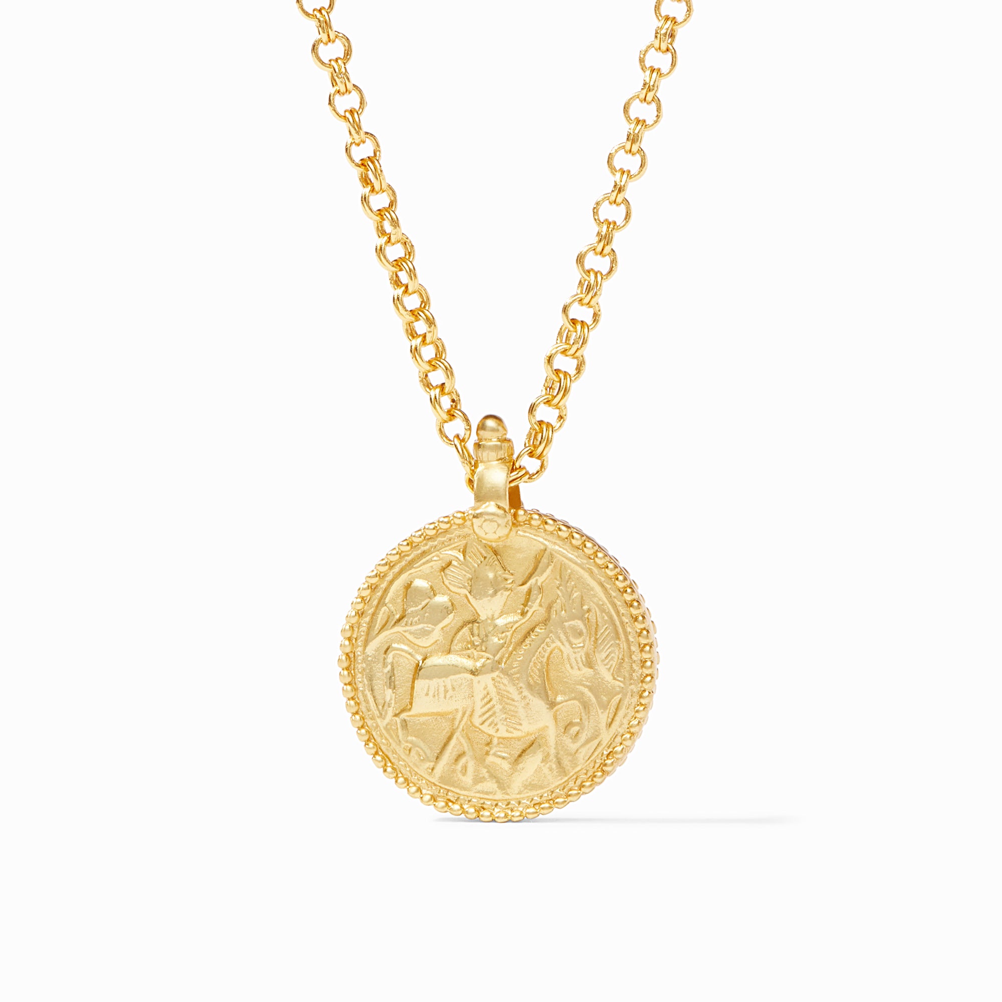 Coin Pendant Necklace Julie Vos