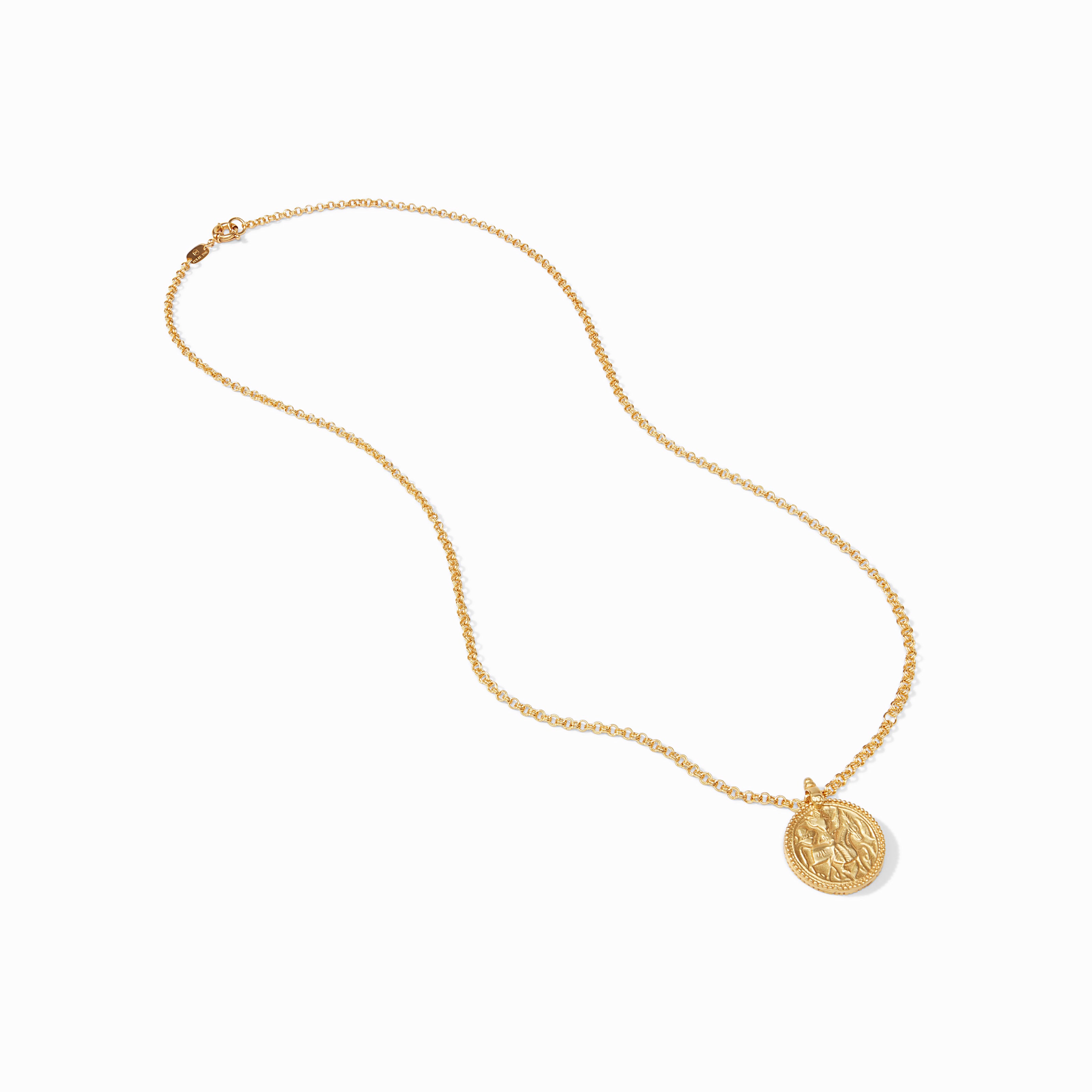 Julie vos hotsell coin pendant necklace