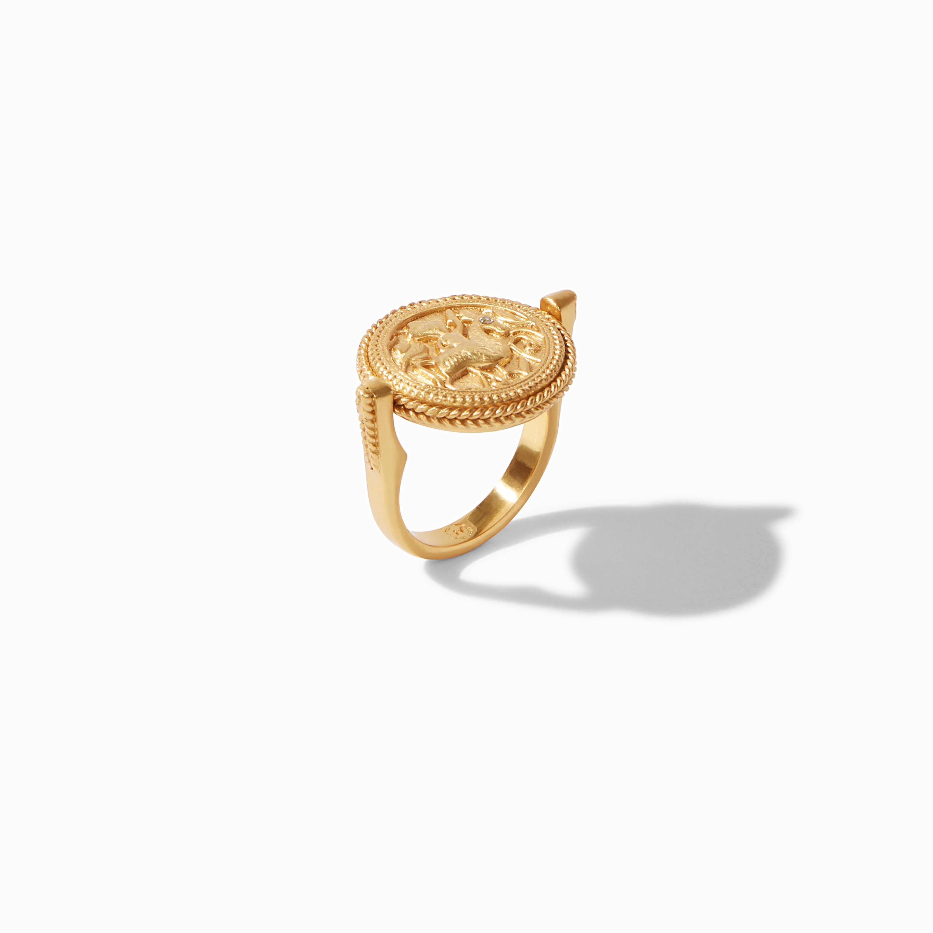 Coin Revolving Ring Julie Vos