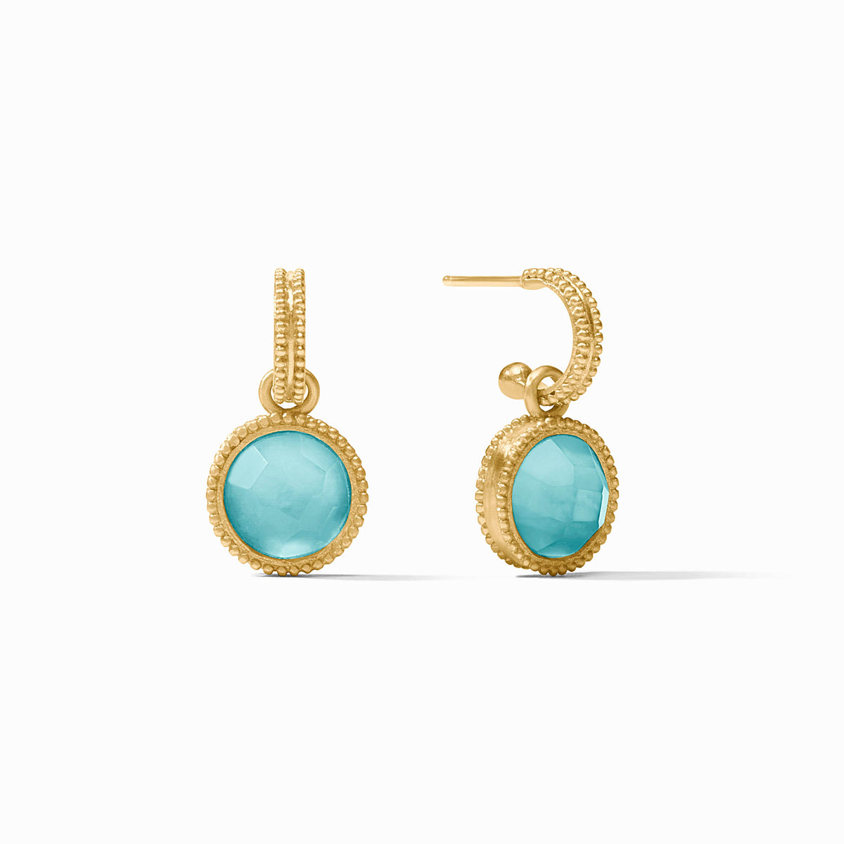 Iridescent Bahamian Blue, new bahamian blue, perfect pairings, earrings, resort 2022, first jv