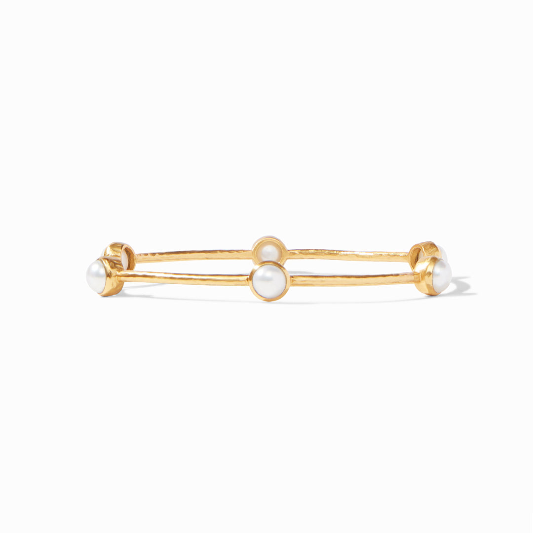 Julie Vos - Milano Pearl Bangle, Pearl, carousel