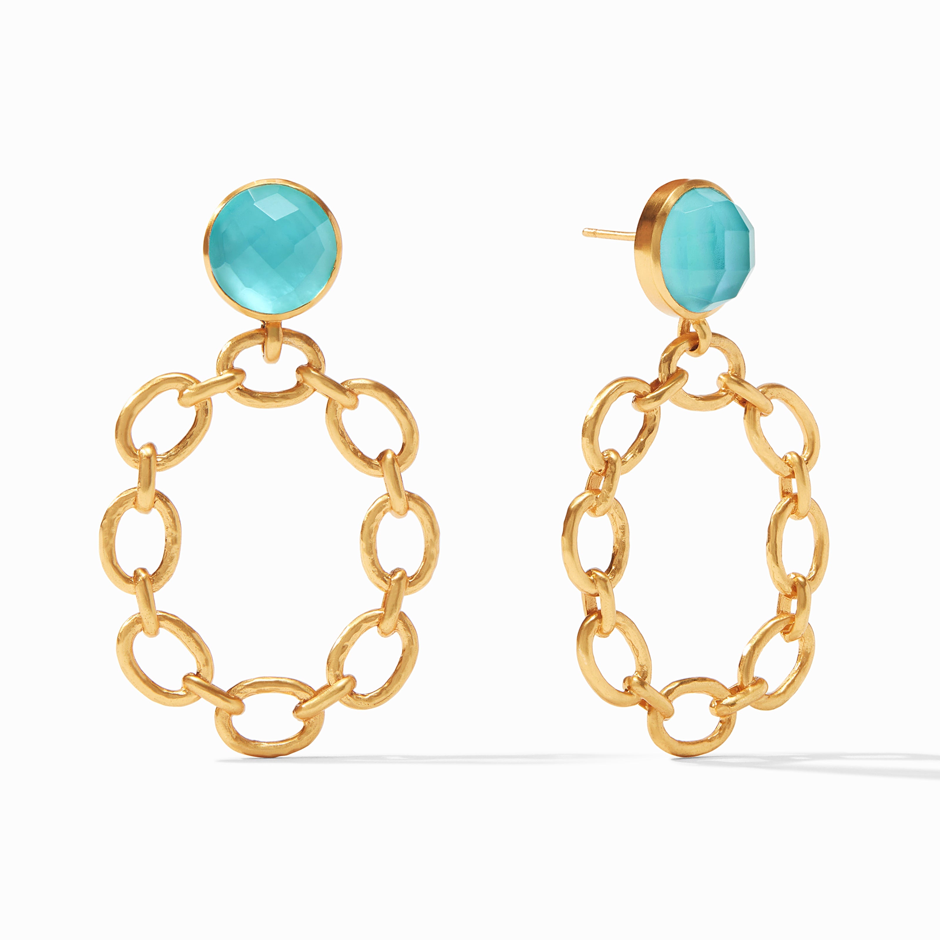 Palermo Stone Statement Earring Julie Vos