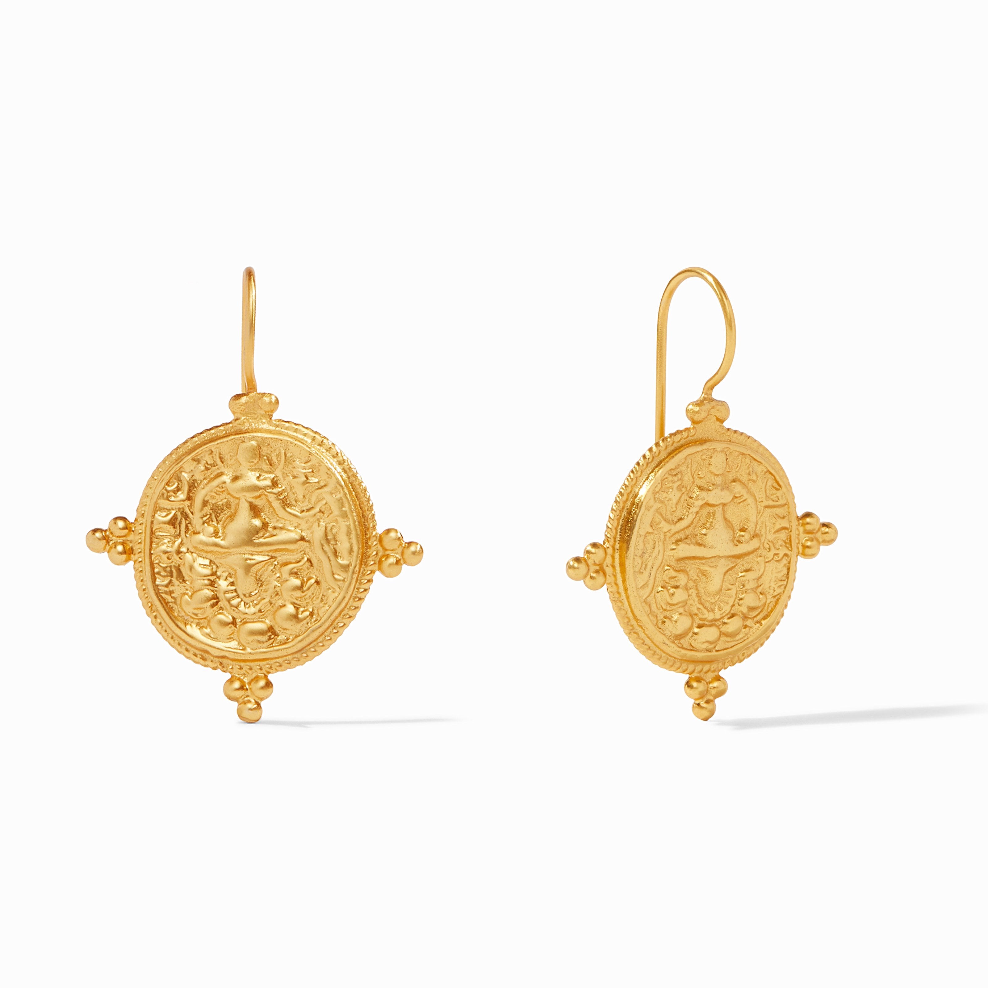 Vintage hotsell coin earrings