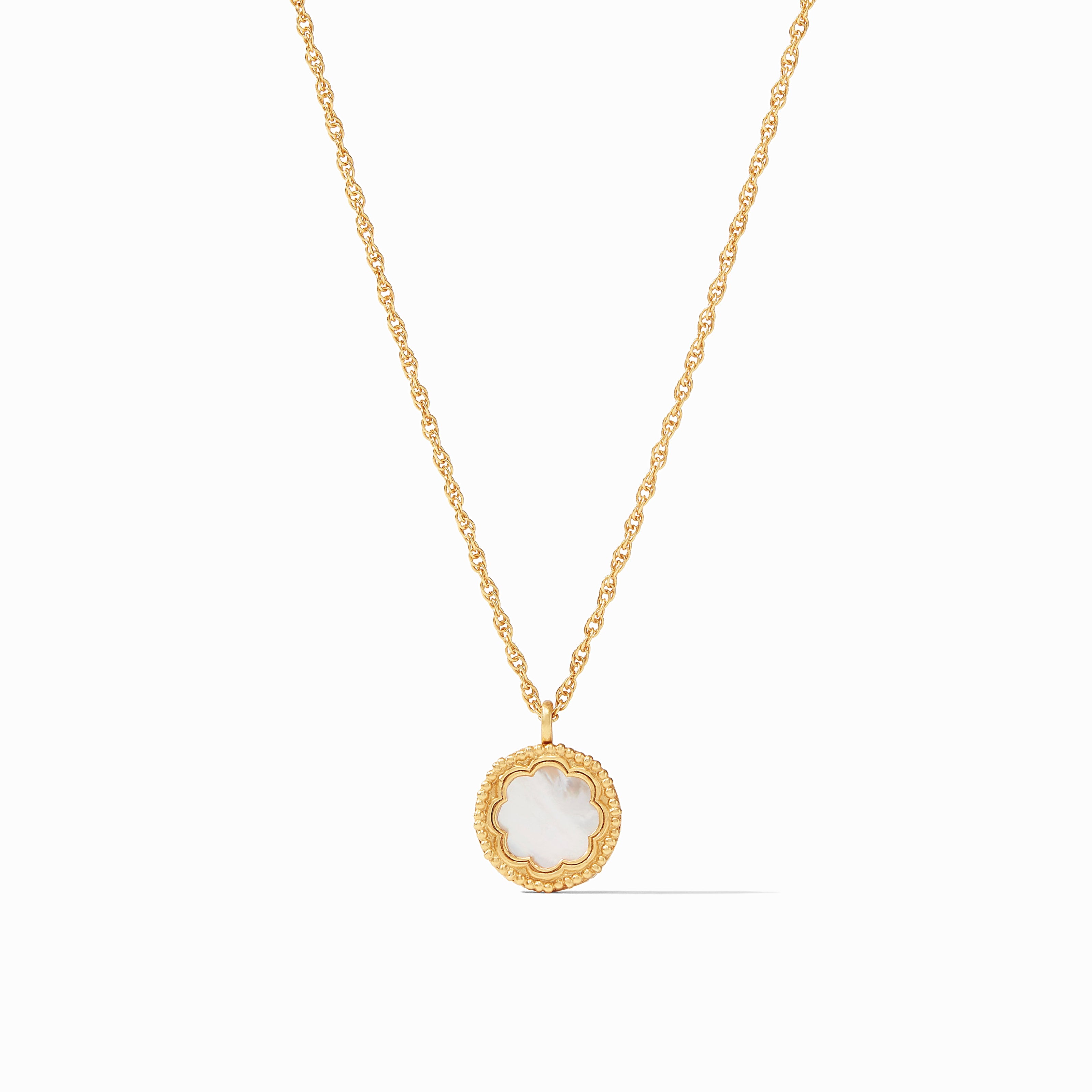 Trieste Coin Solitaire Necklace