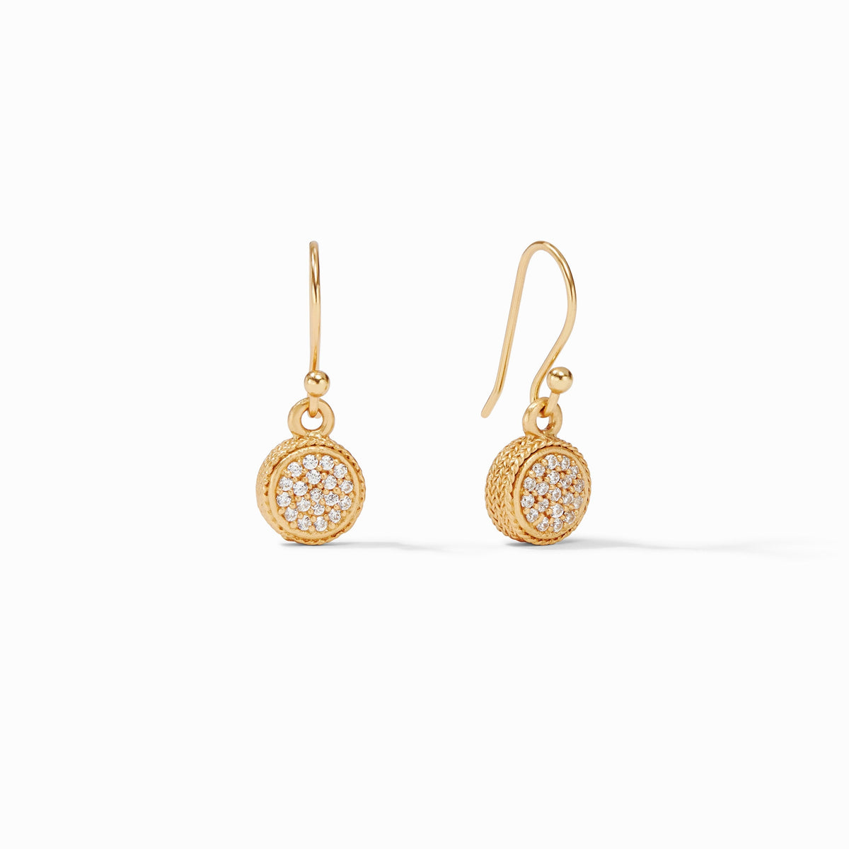 Windsor Earring Pave CZ - Centered View
