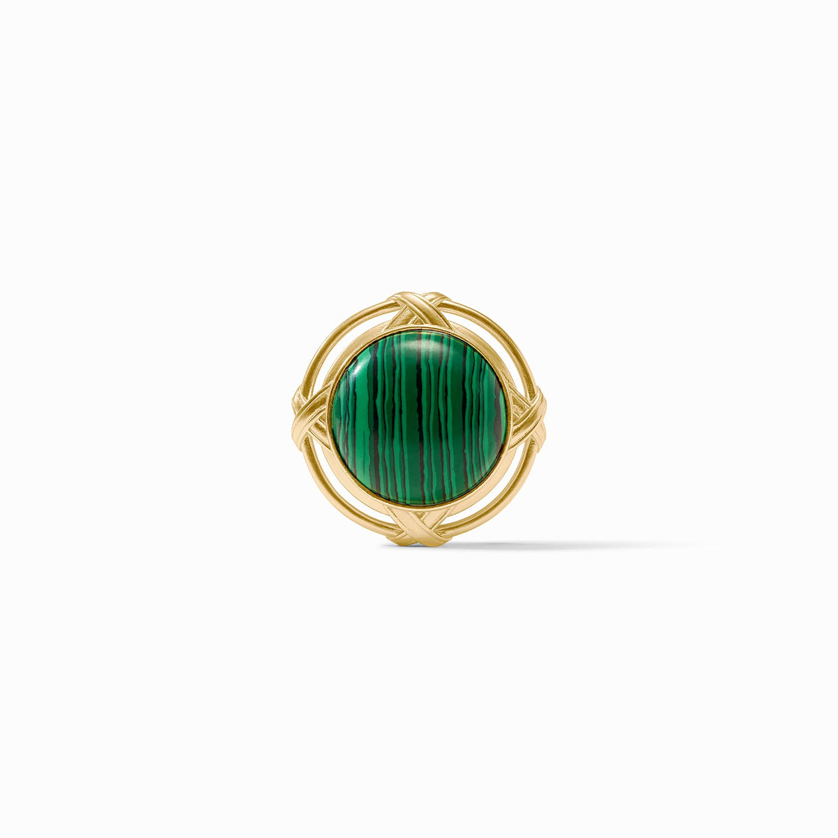 Julie Vos - Essex Brooch, Malachite Green