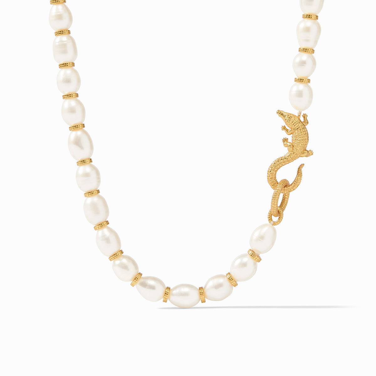 Alligator Pearl Necklace