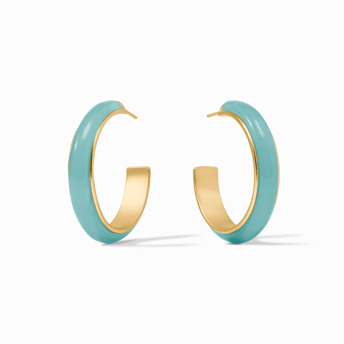 Julie Vos - Amalfi Hoop, Aqua / Large