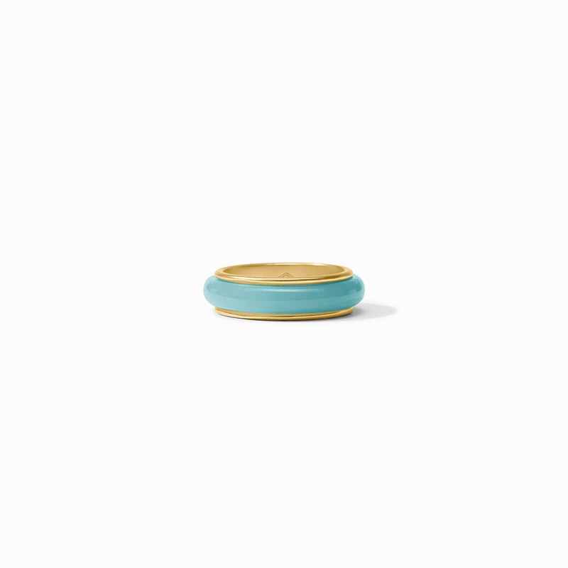 Julie Vos - Amalfi Stacking Ring, Aqua / 7