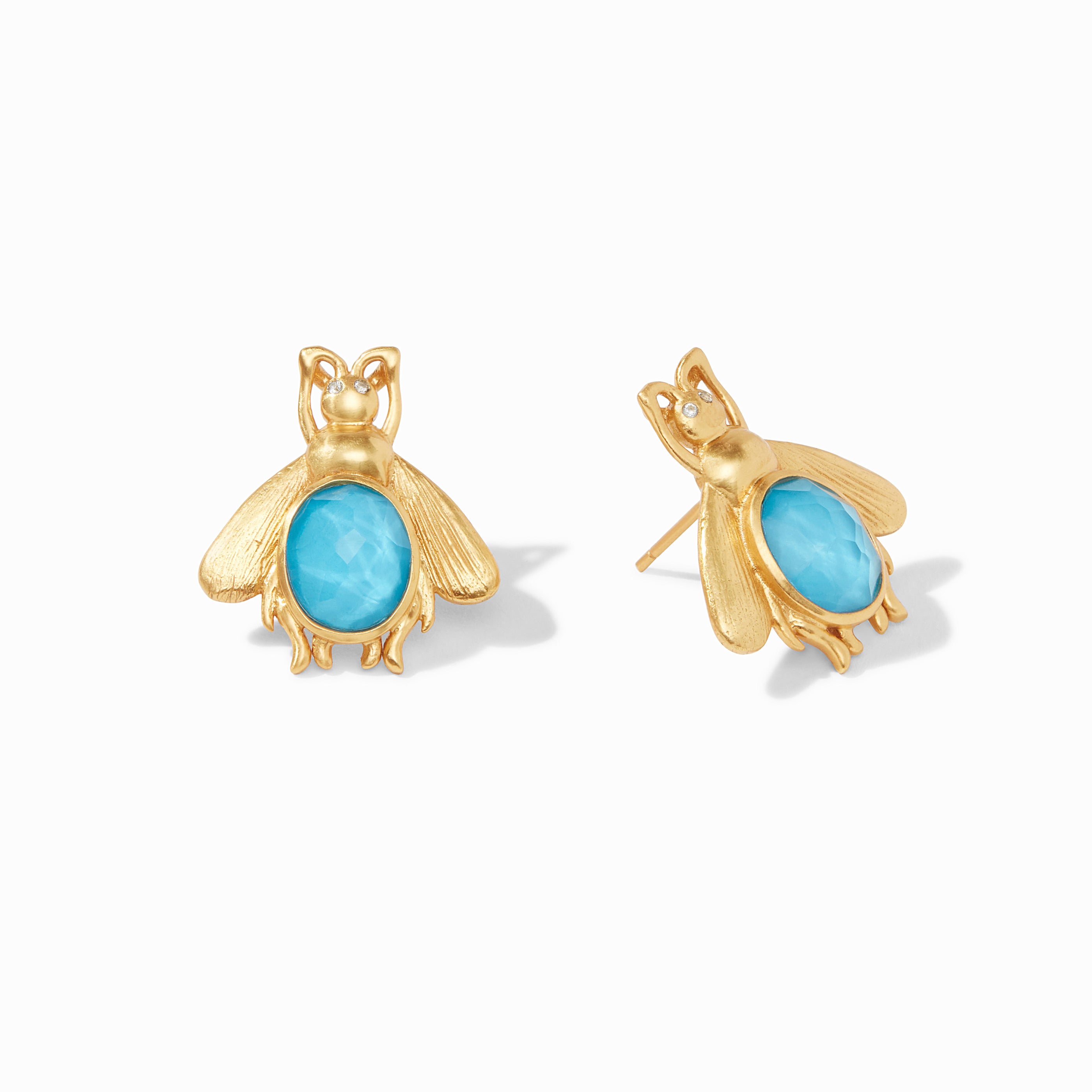 Bee Stone Earring