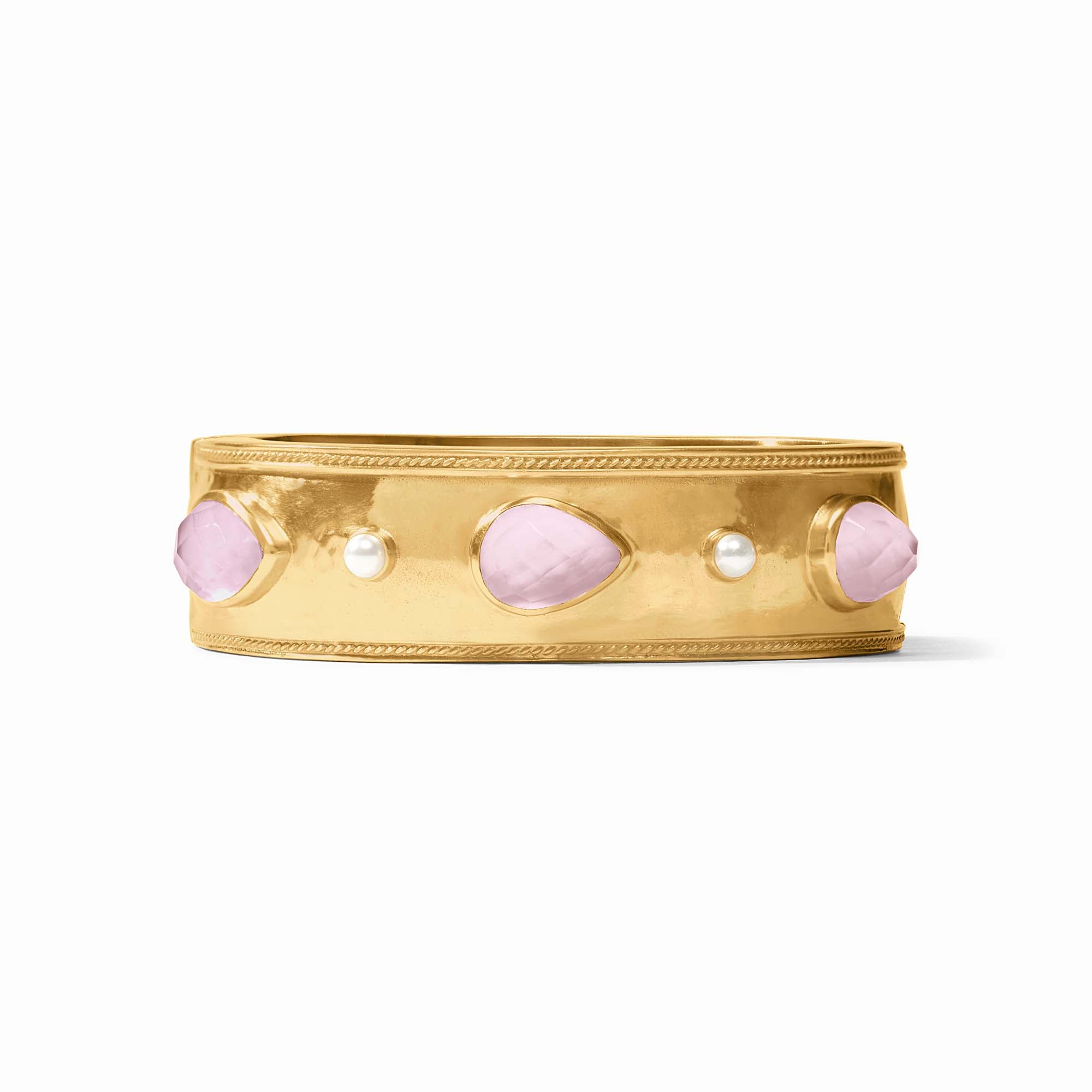 Cannes Statement Hinge Bangle Bracelet | Julie Vos