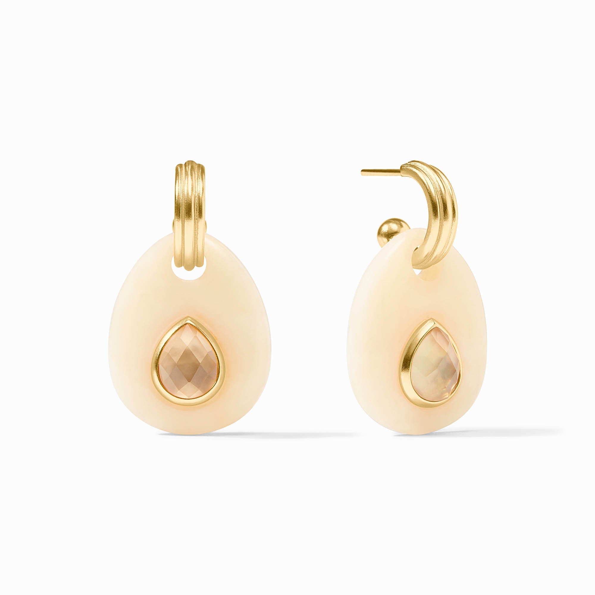 Carnaby Hoop & Charm Earring