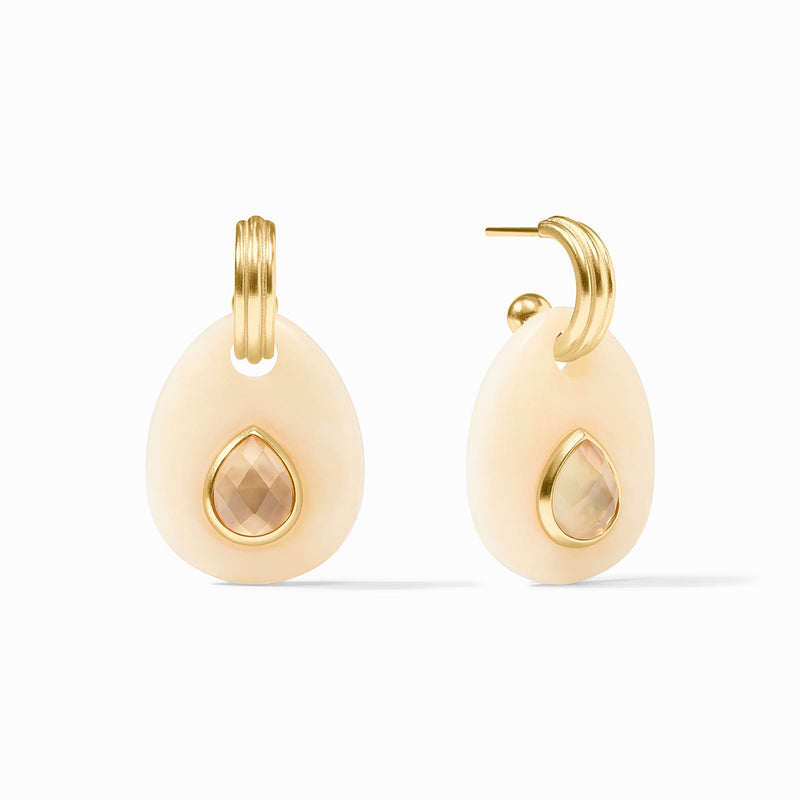 Carnaby Hoop & Charm Earring