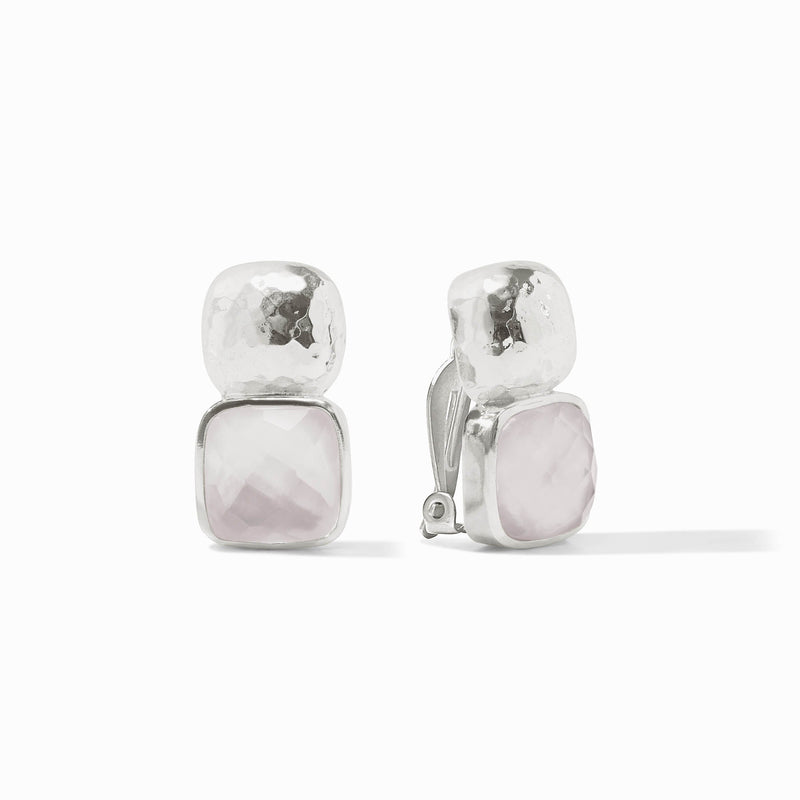 Julie Vos - Catalina Clip, Iridescent Clear Crystal
