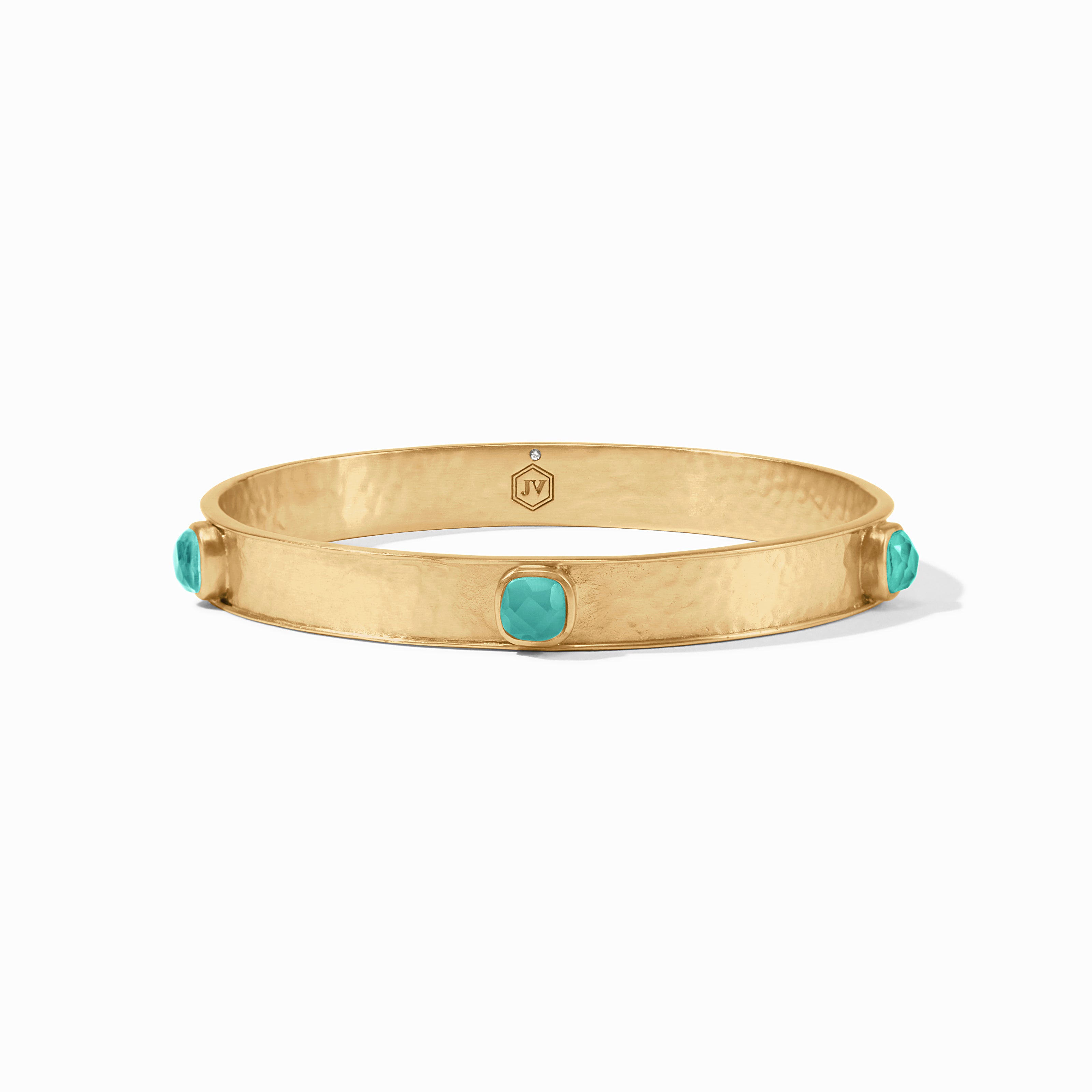 PLOW Spring 4 Stone Bangle Turquoise｜Babadagultra.com