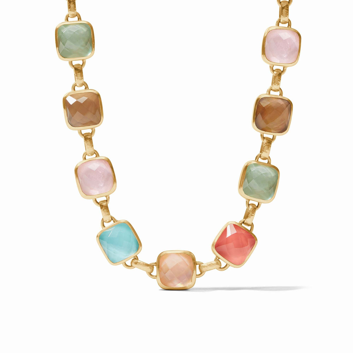 Julie Vos - Catalina Stone Necklace, Iridescent Multi Stone