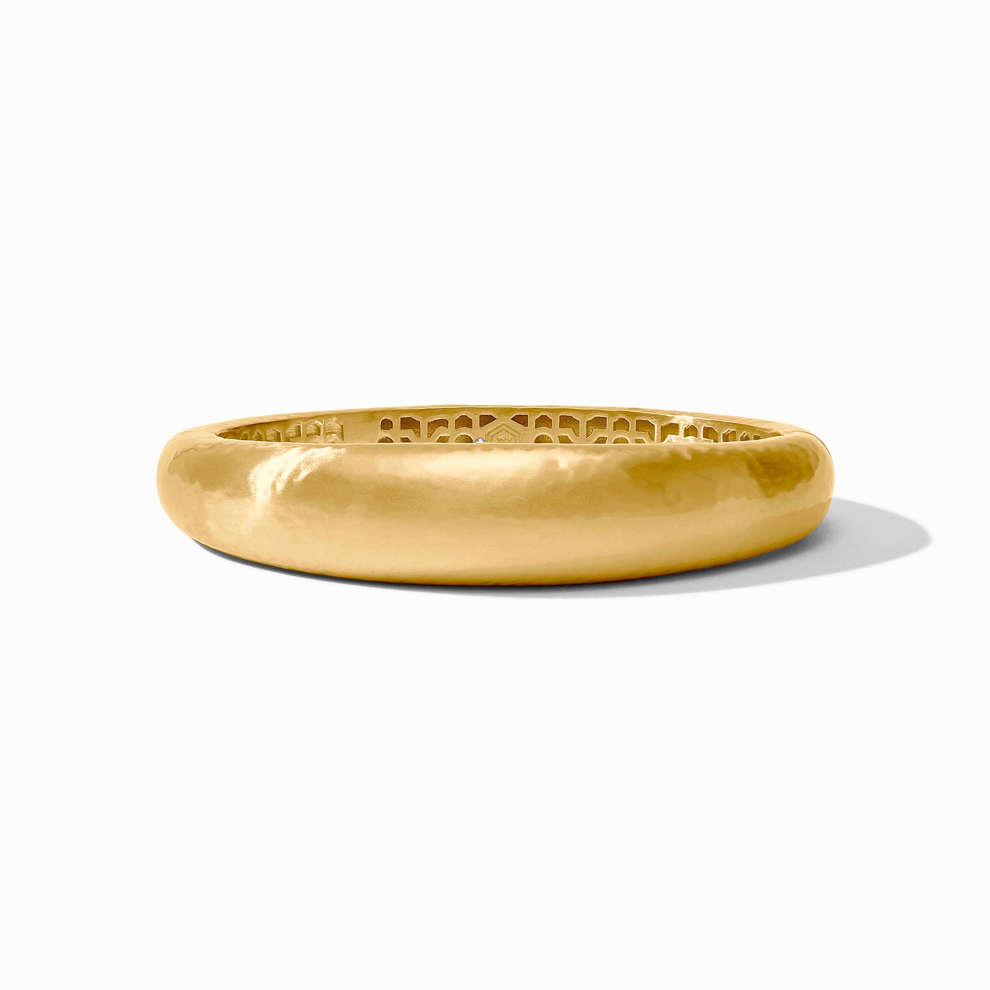 Catalina Demi Hinge Gold Bangle | Julie Vos