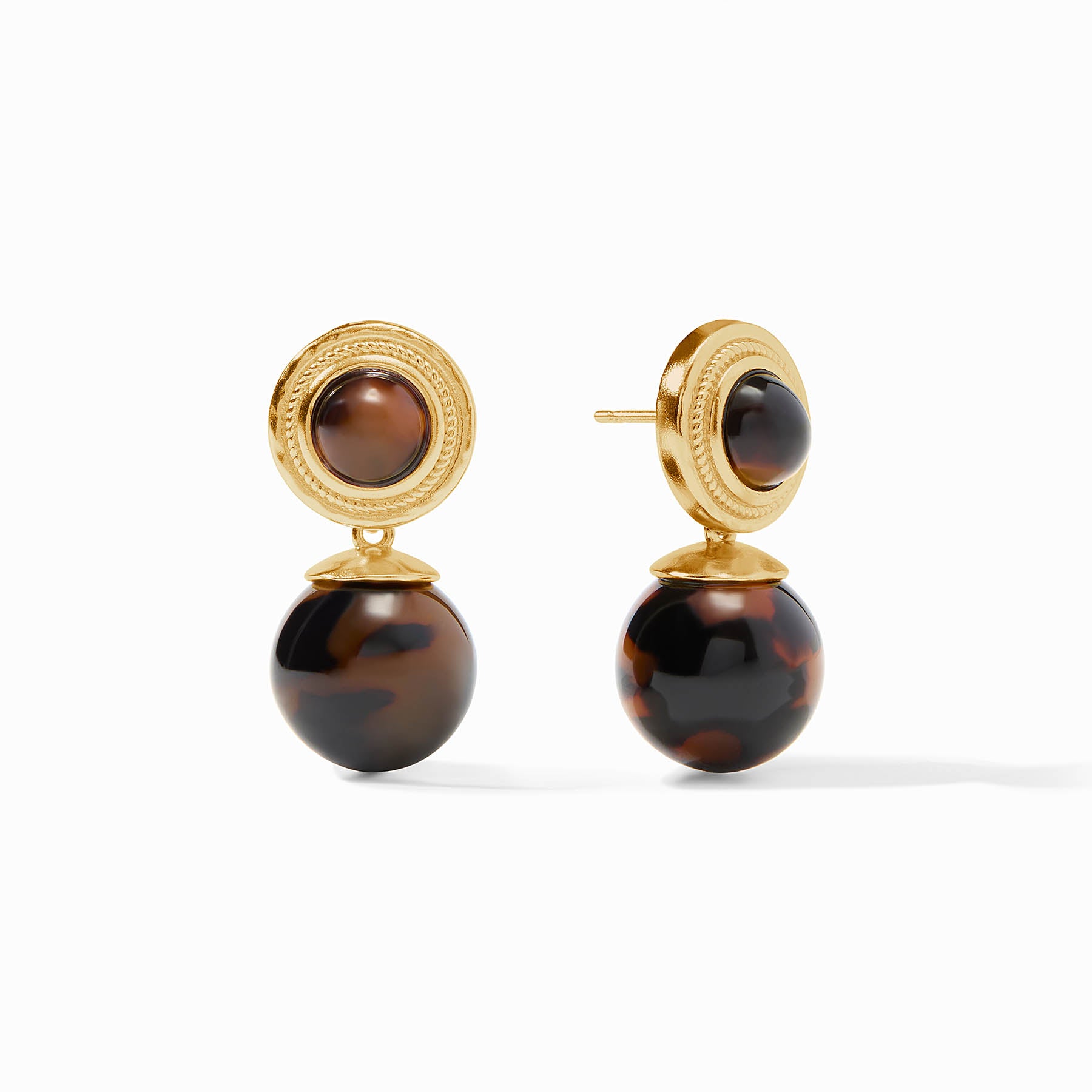 michael kors tortoise shell earrings