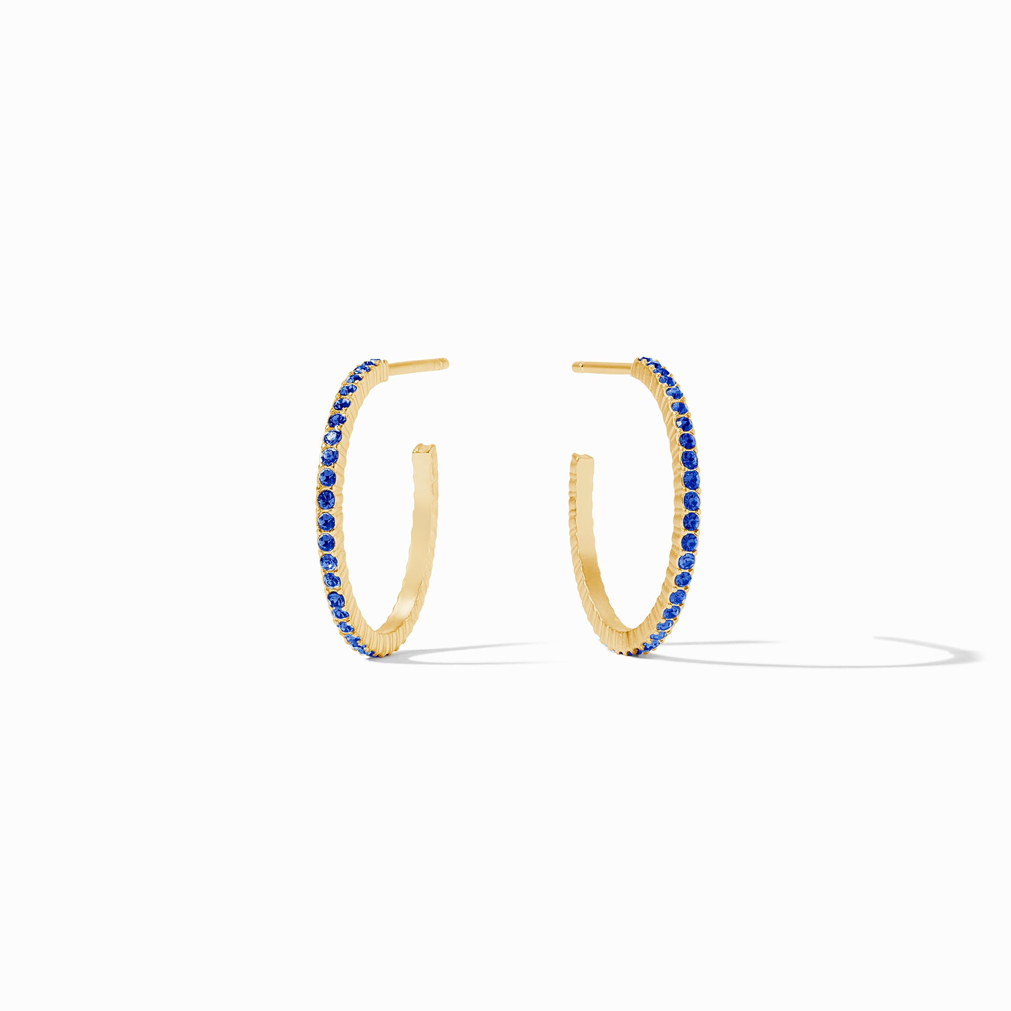 Windsor Cubic Zirconia Hoop Earrings | Julie Vos 