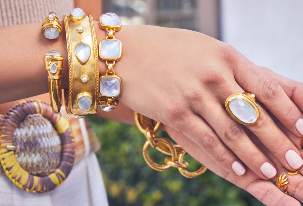 Aurora Hoop & Charm Earring