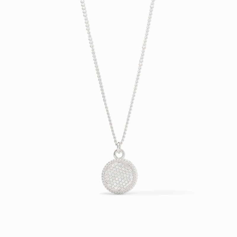 Fleur-de-Lis Solitaire Necklace
