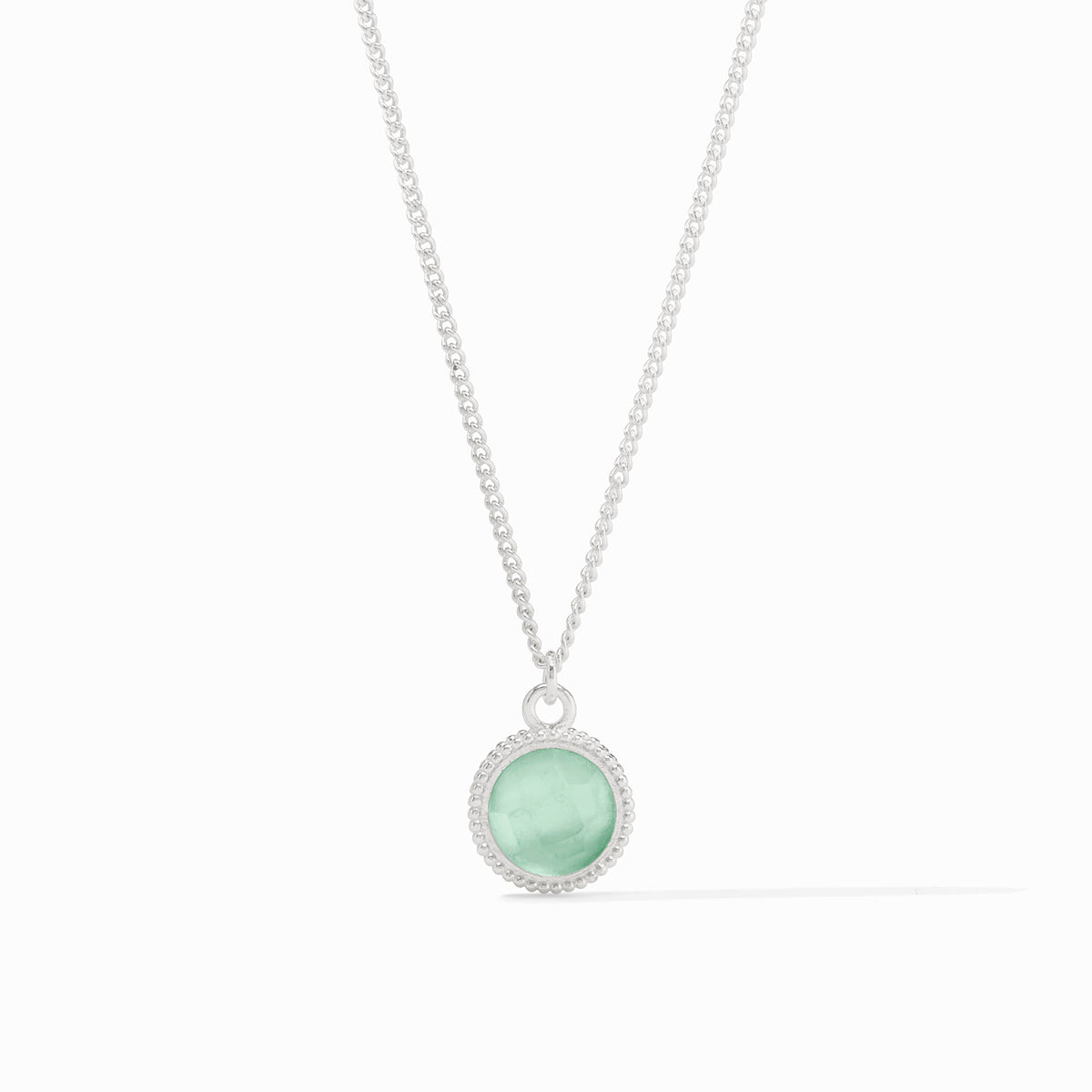 Fleur-de-Lis Solitaire Necklace