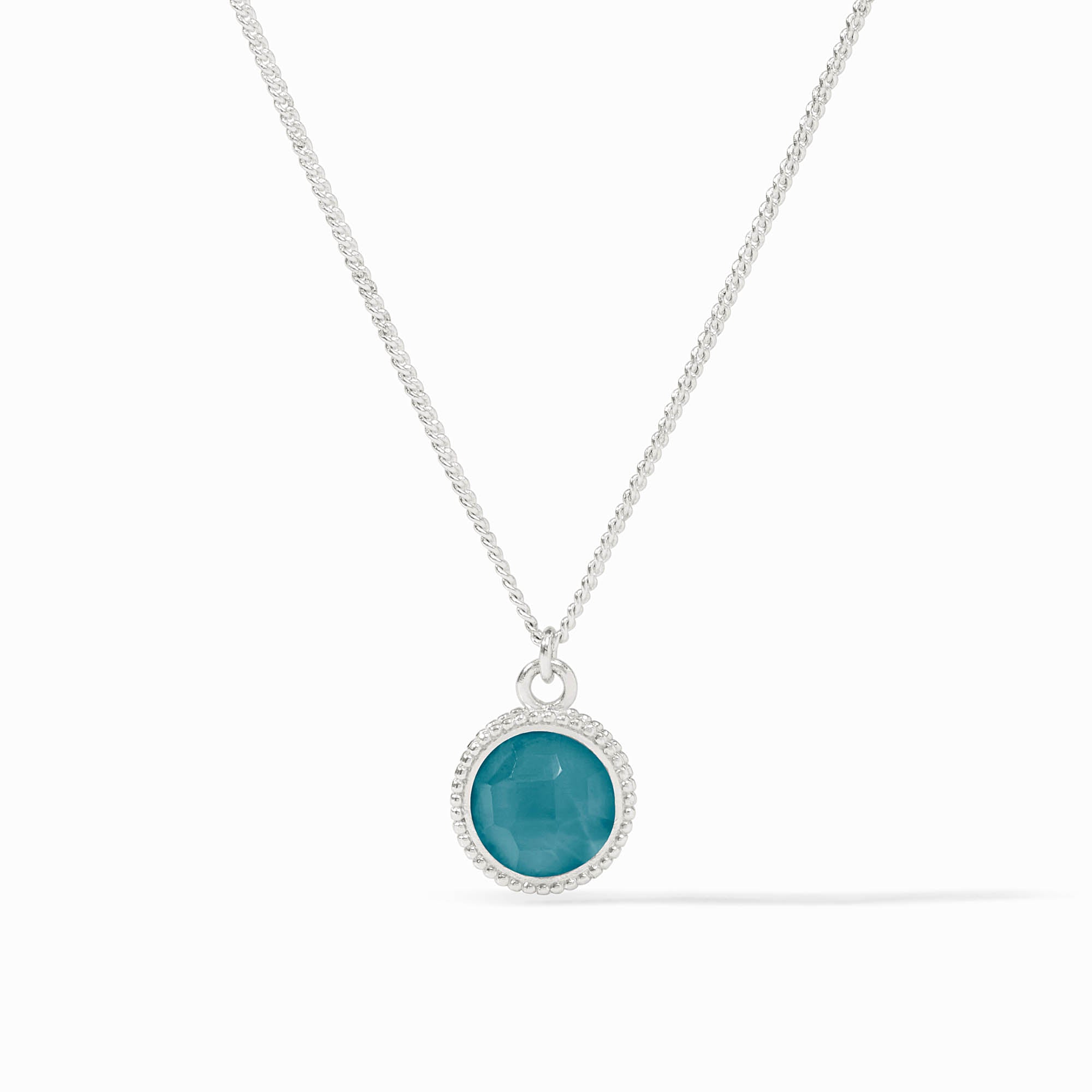 Fleur-de-Lis Solitaire Necklace