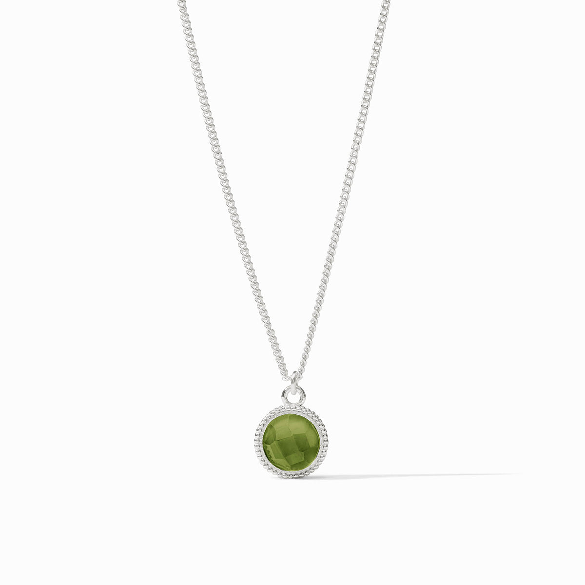 Fleur-de-Lis Solitaire Necklace