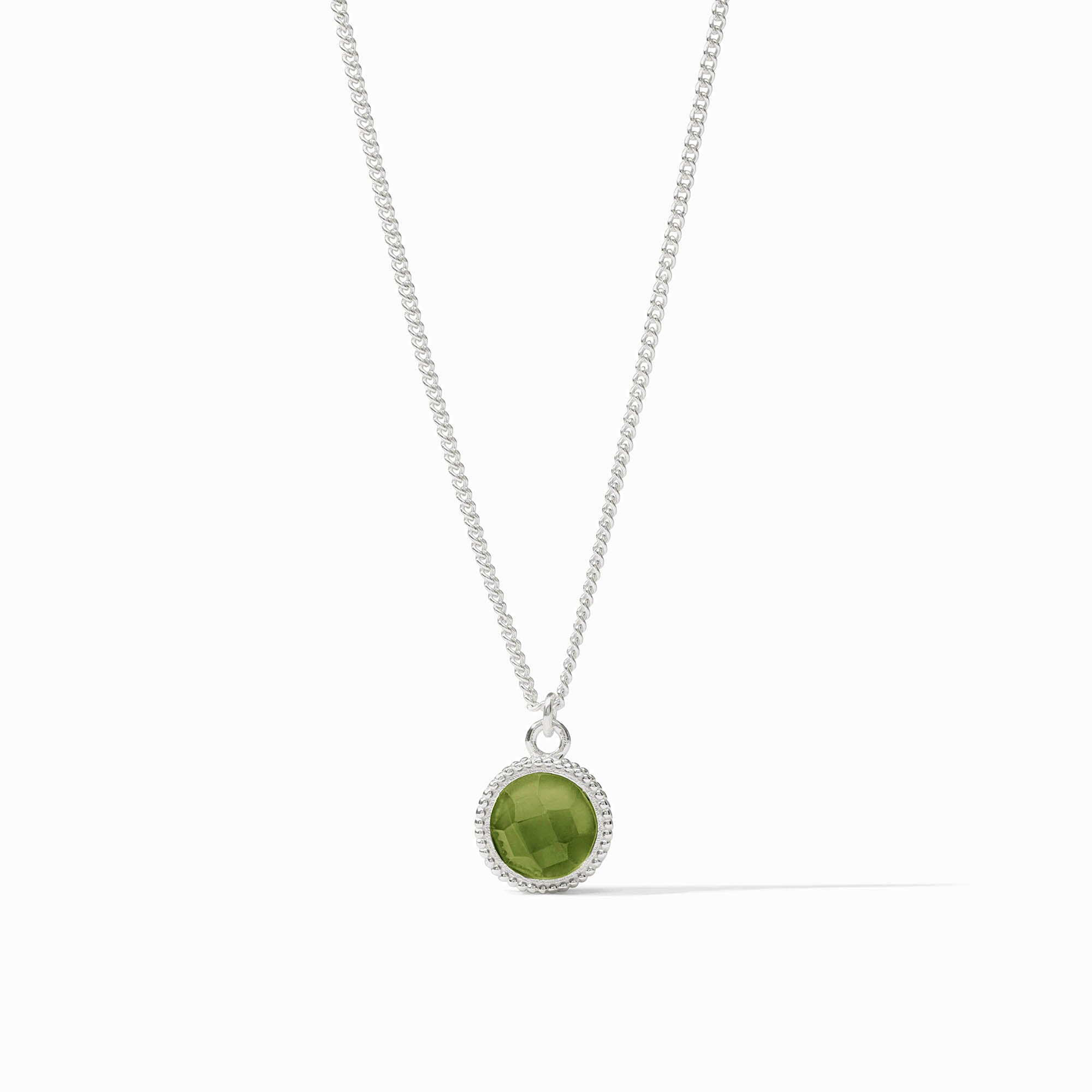 Fleur-de-Lis Solitaire Necklace