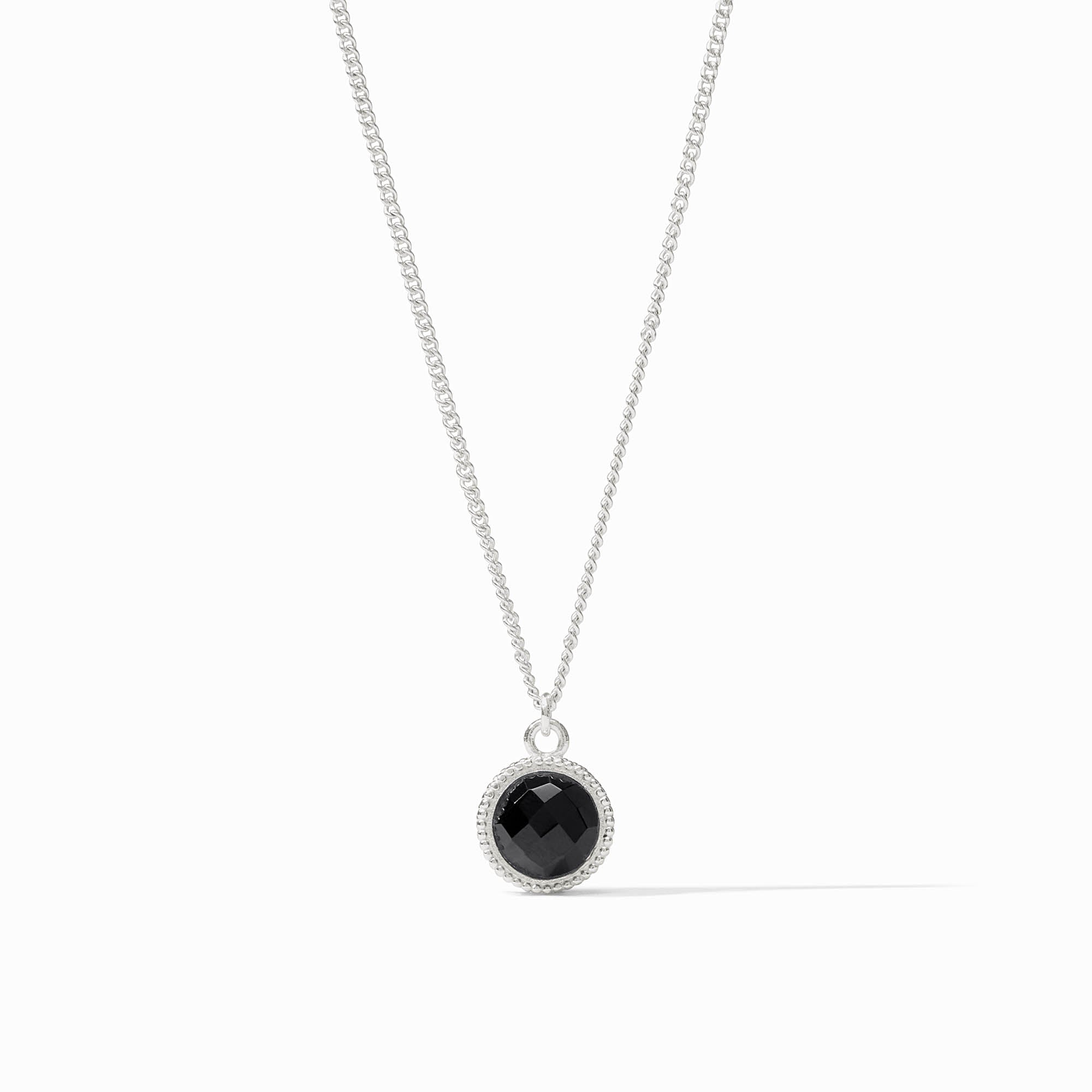 Fleur-de-Lis Solitaire Necklace