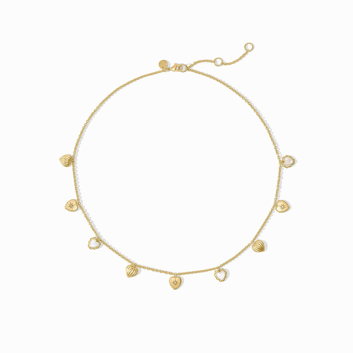 Heart Delicate Charm Necklace | Julie Vos