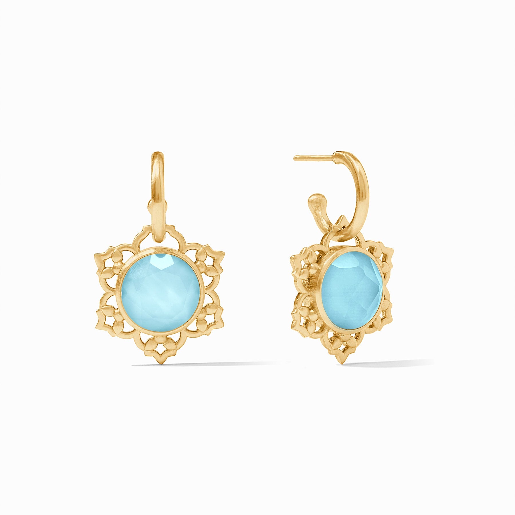 Helene Hoop & Charm Earring