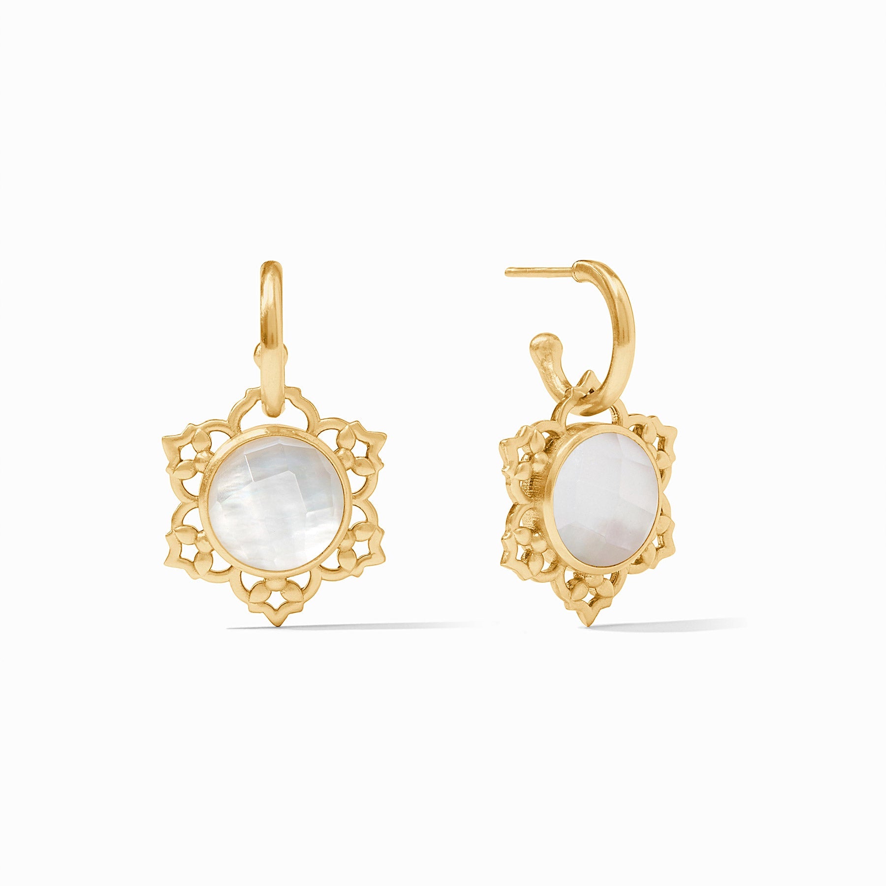 Helene Hoop & Charm Earring