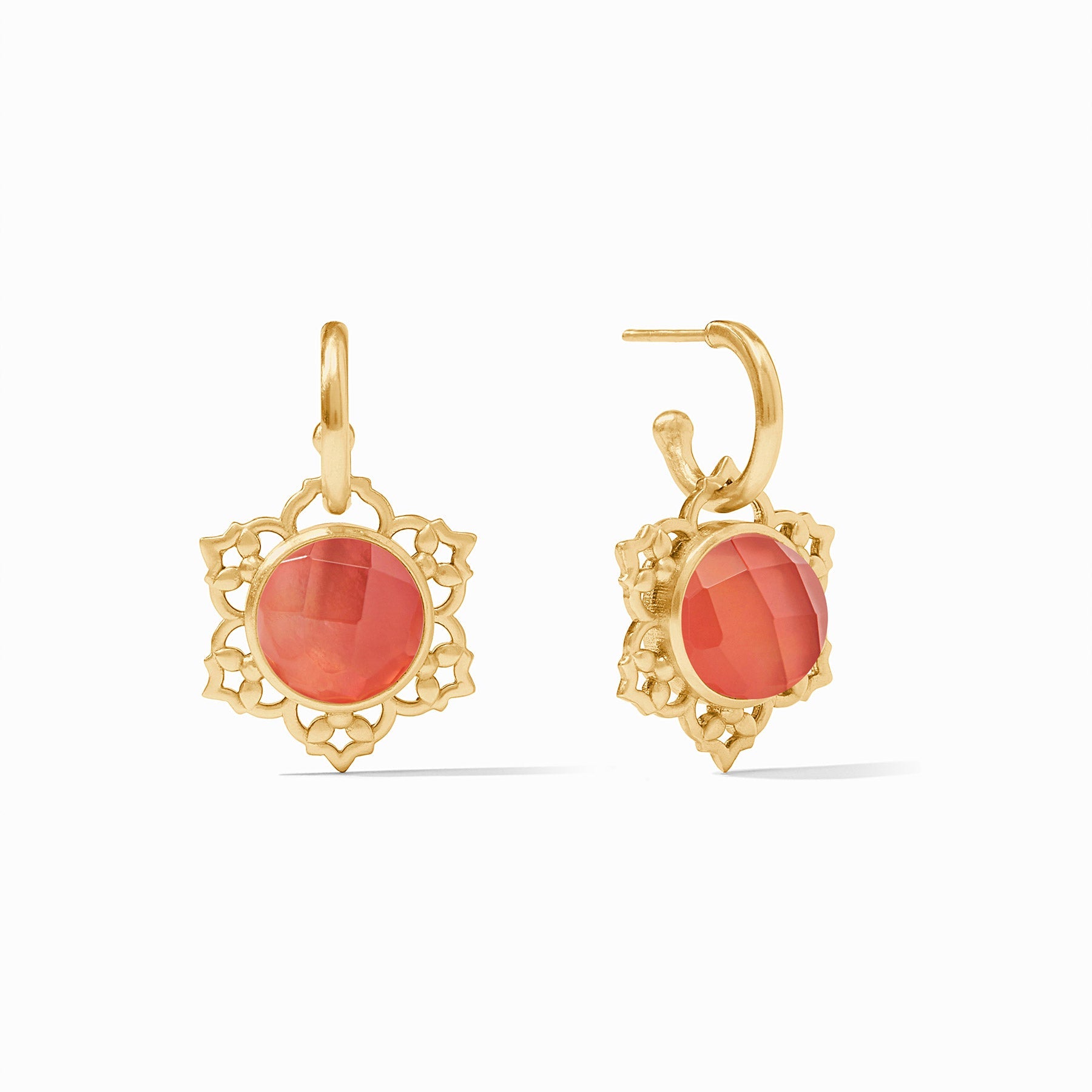 Helene Hoop & Charm Earring
