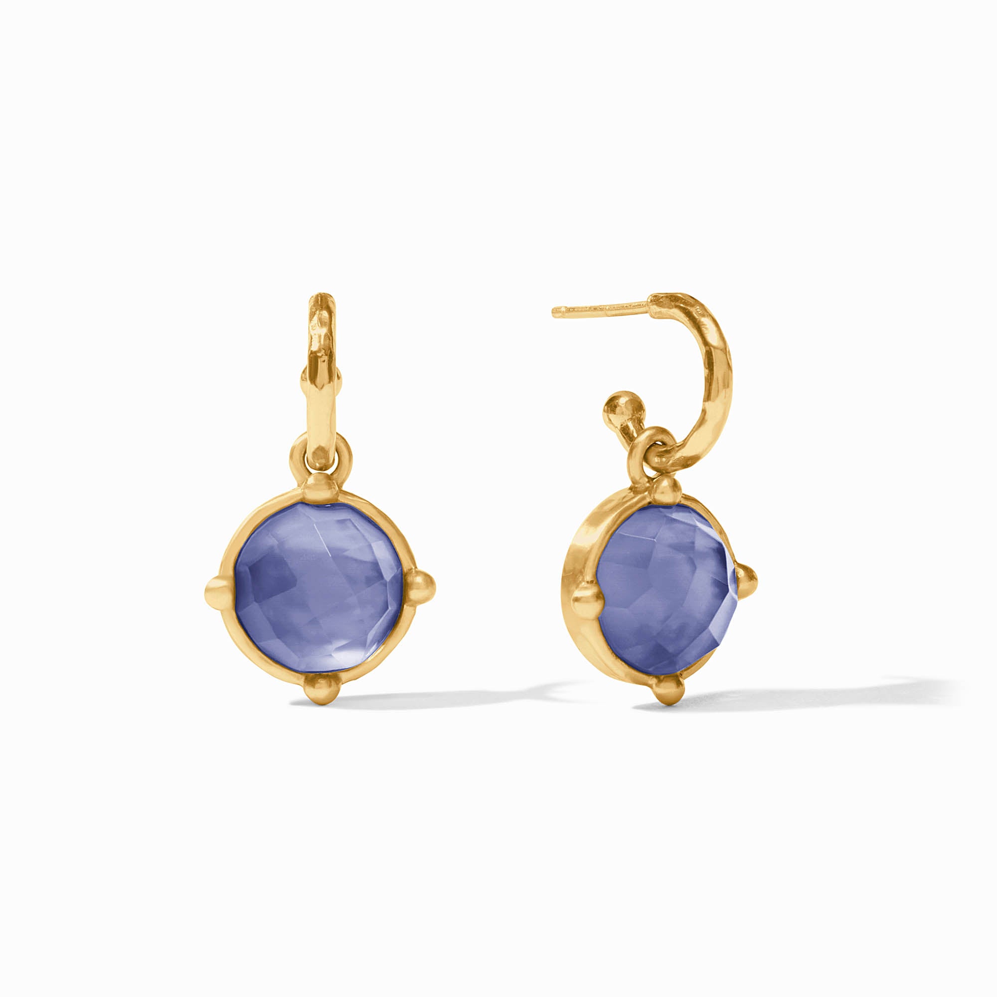 Honeybee Hoop & Charm Gold Earring | Julie Vos