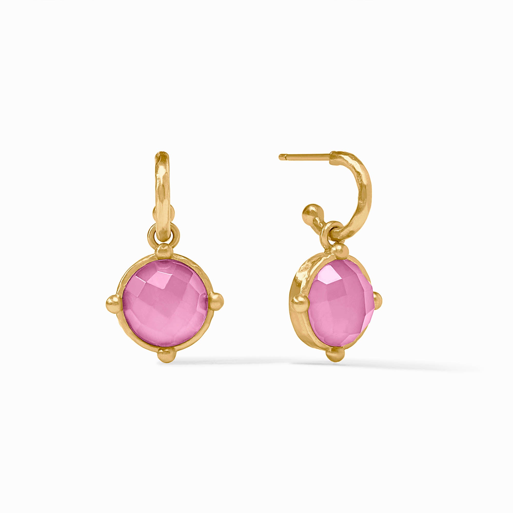 Honeybee Hoop & Charm Gold Earring | Julie Vos