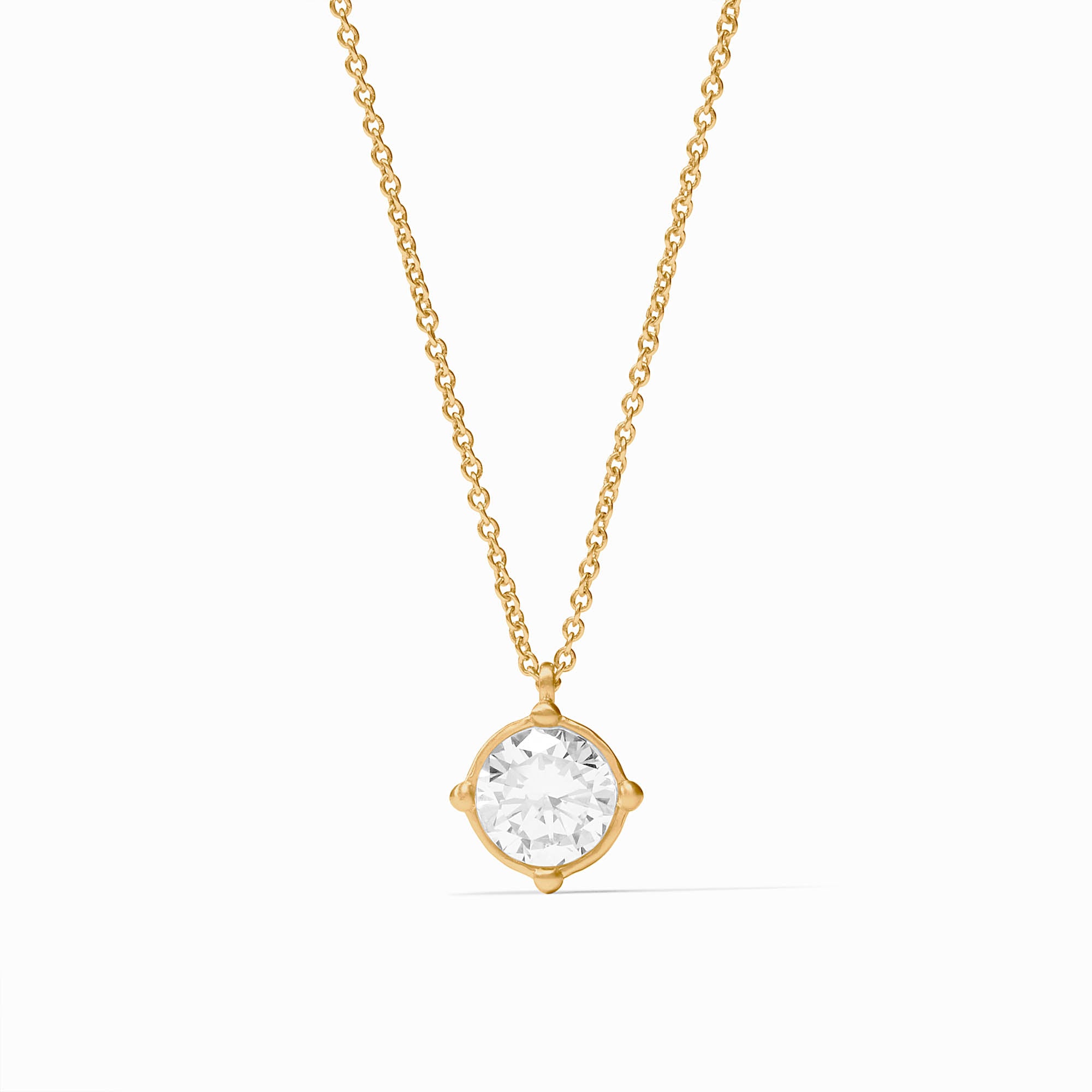 Honeybee Solitaire Gold Necklace | Julie Vos