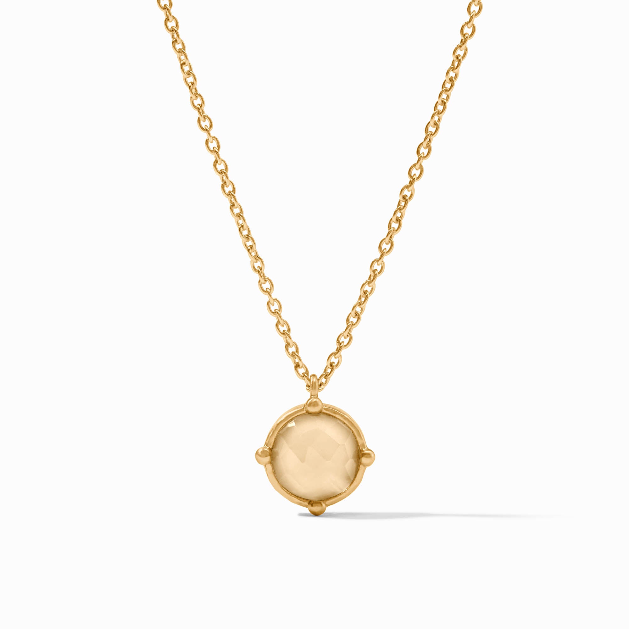 Honeybee Solitaire Gold Necklace | Julie Vos