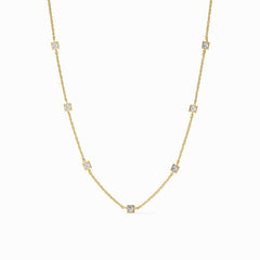 Jolie Delicate Station Necklace