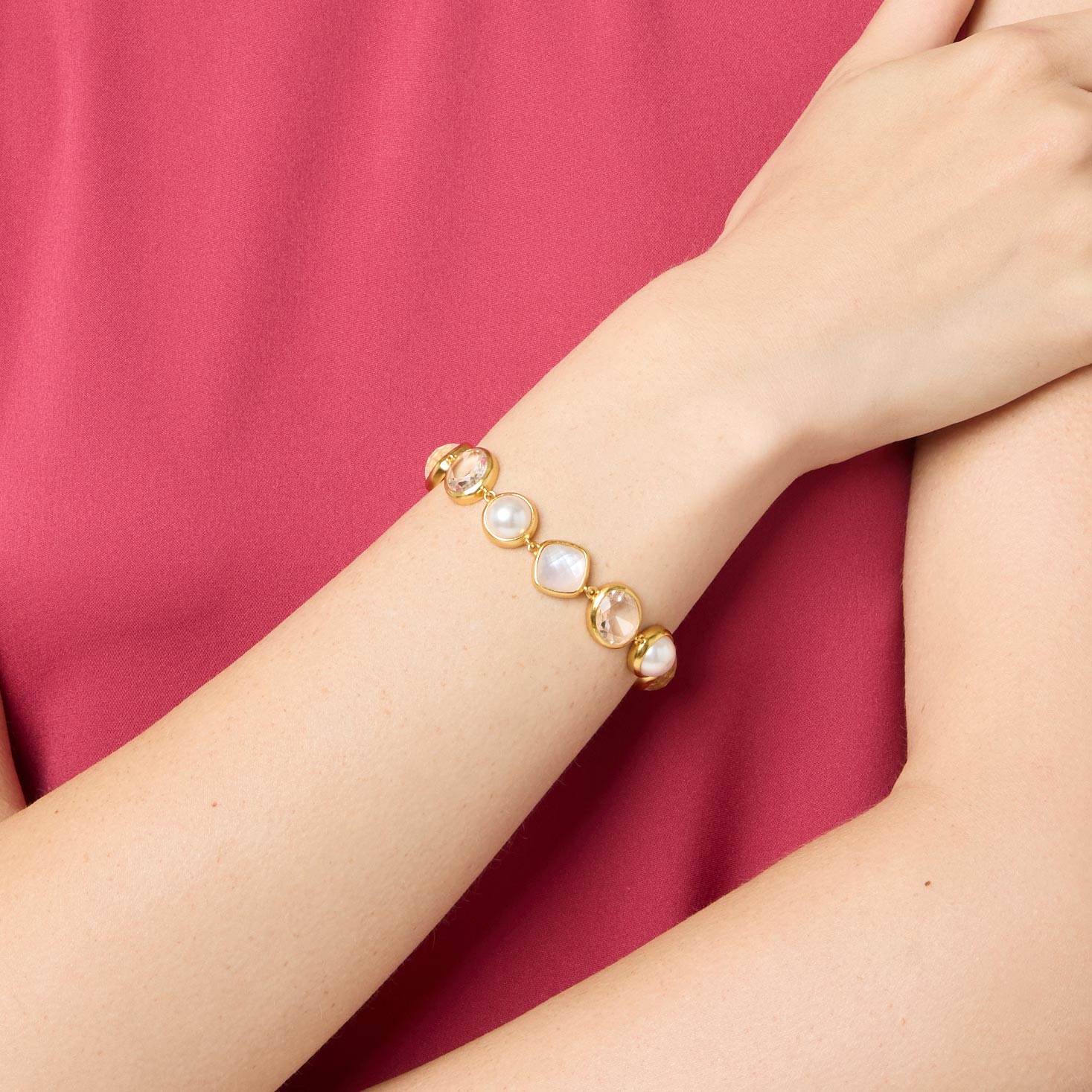 FELLINIブレスレット Kaleidoscope Gemstone Tennis Bracelet | Julie Vos