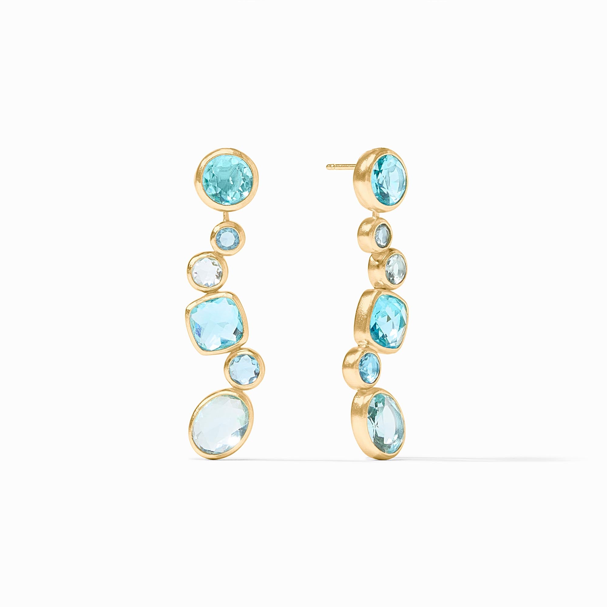Kaleidoscope Gemstone Earring Jacket | Julie Vos