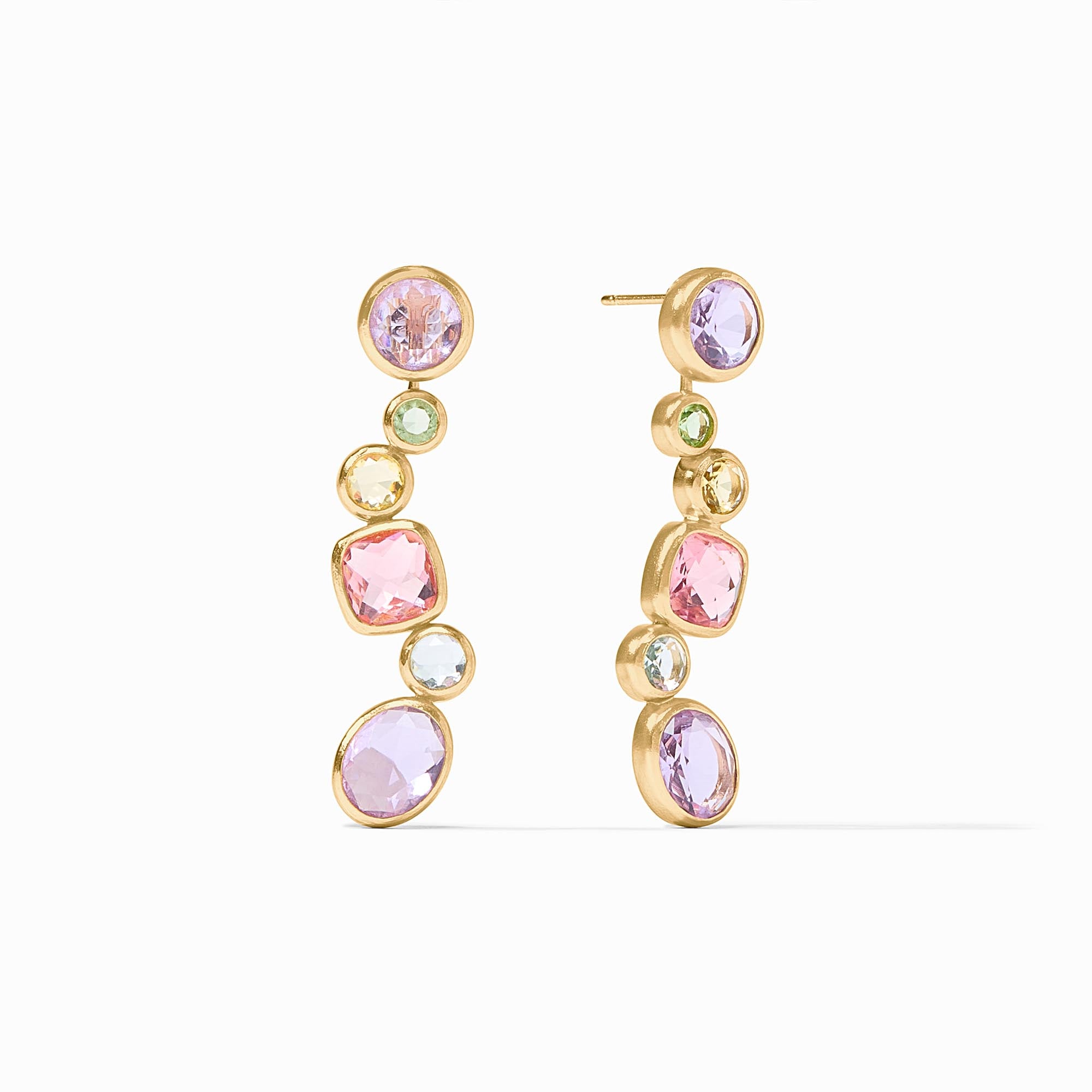 Kaleidoscope Gemstone Earring Jacket | Julie Vos