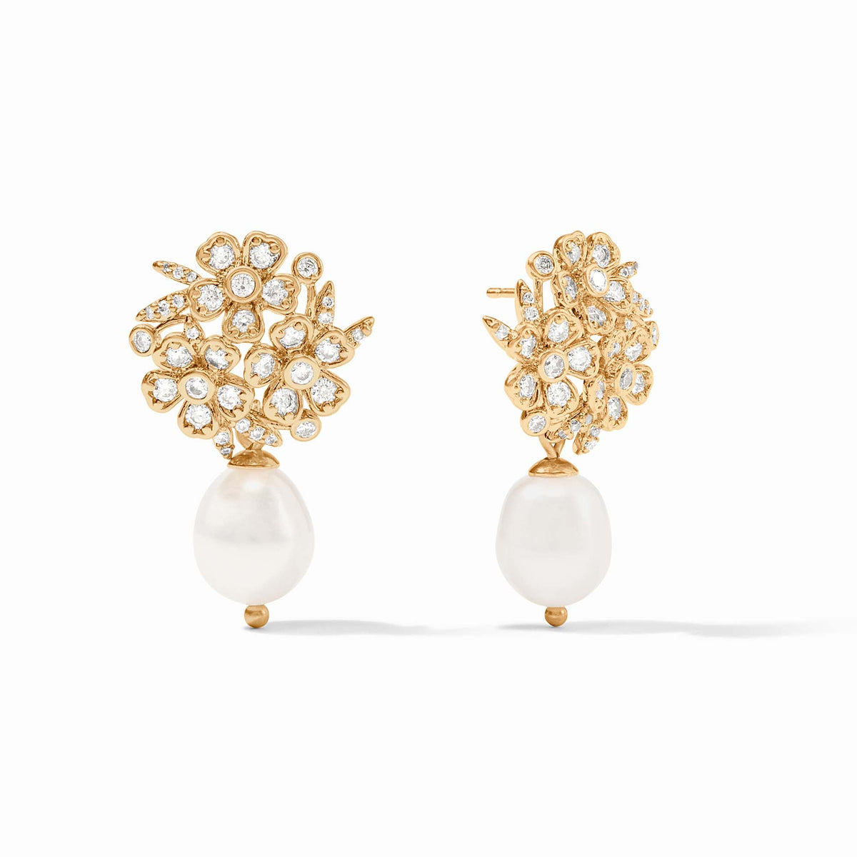 Julie Vos - Laurel Pearl Drop Earring, Pearl