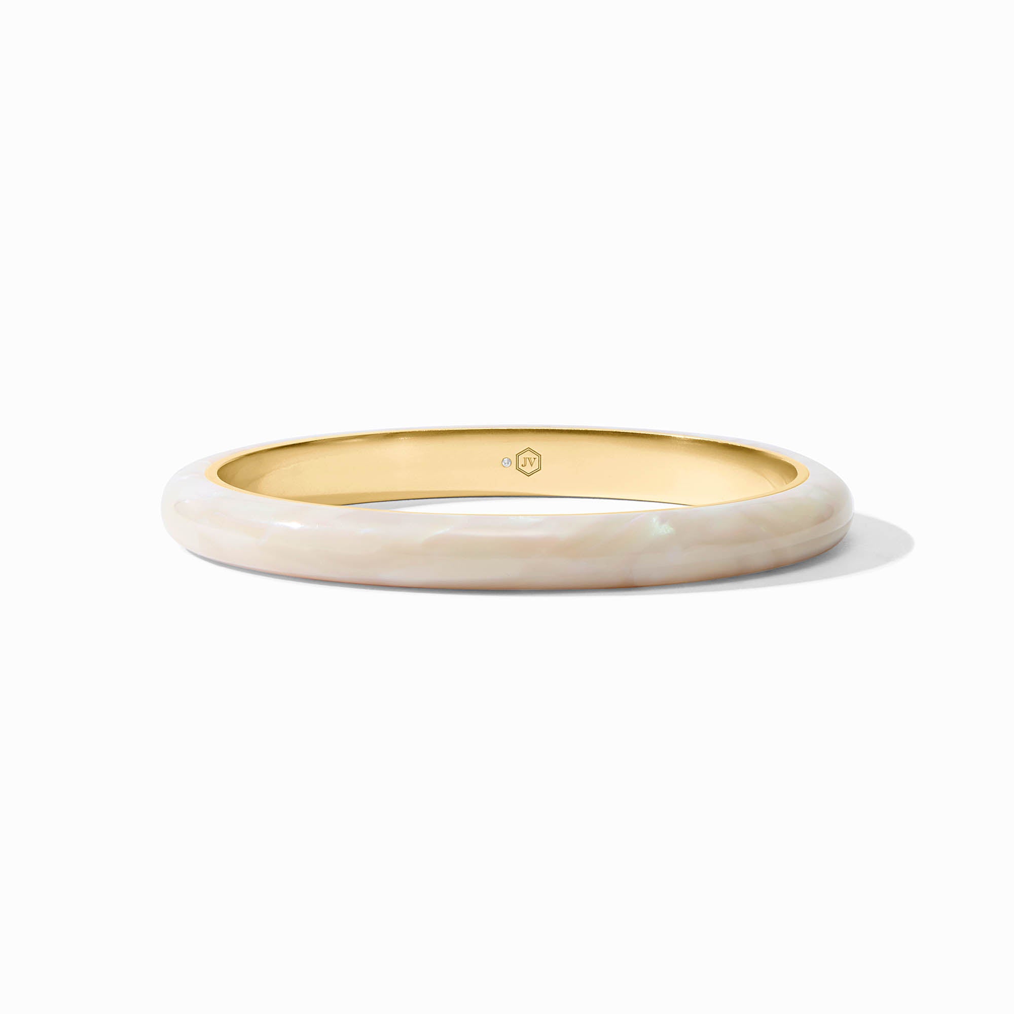 Bracelet Créateur Diplodocus En Lucite Vert Kaki – Bangle Poissons, Vintage